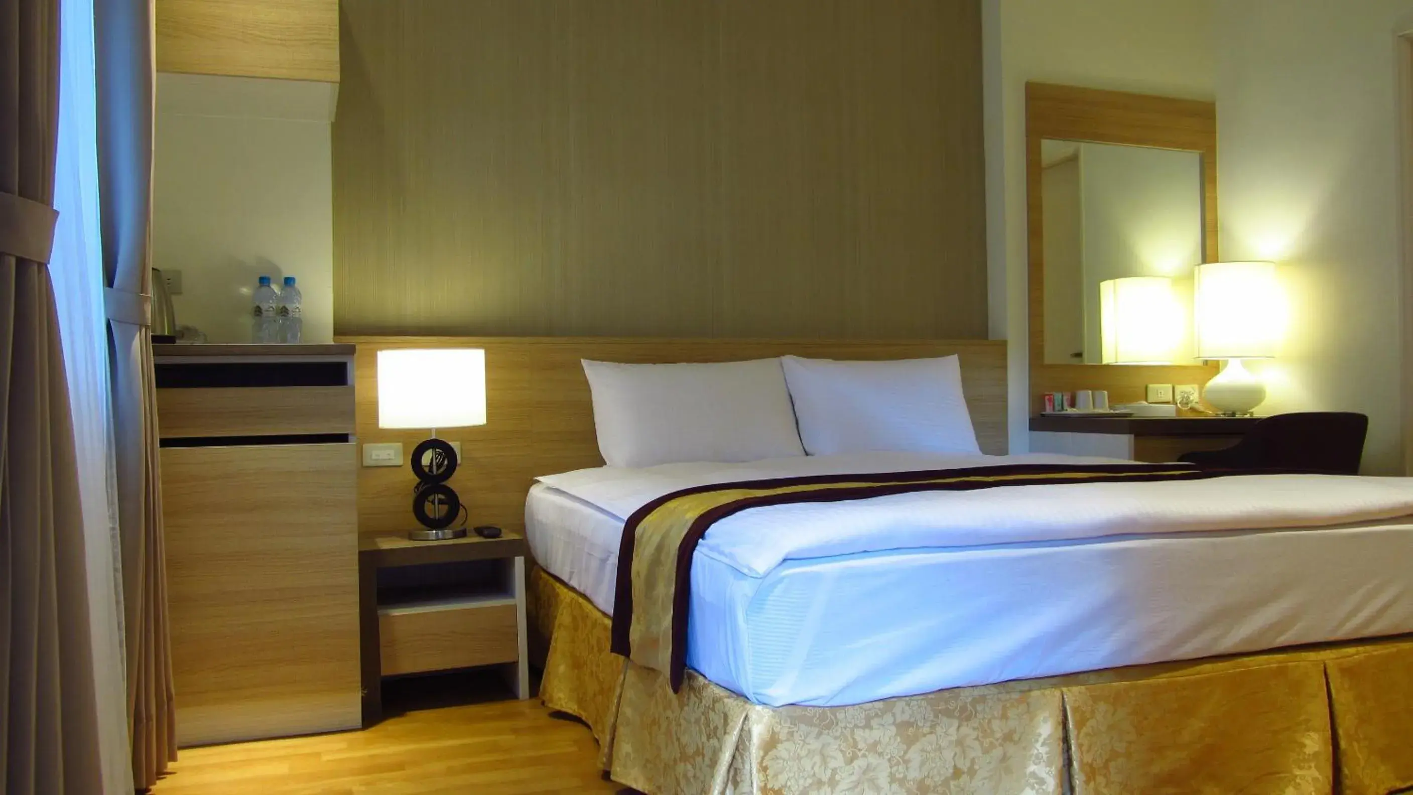 Bed in Lishan Guest House Bed in Lishan Guest House