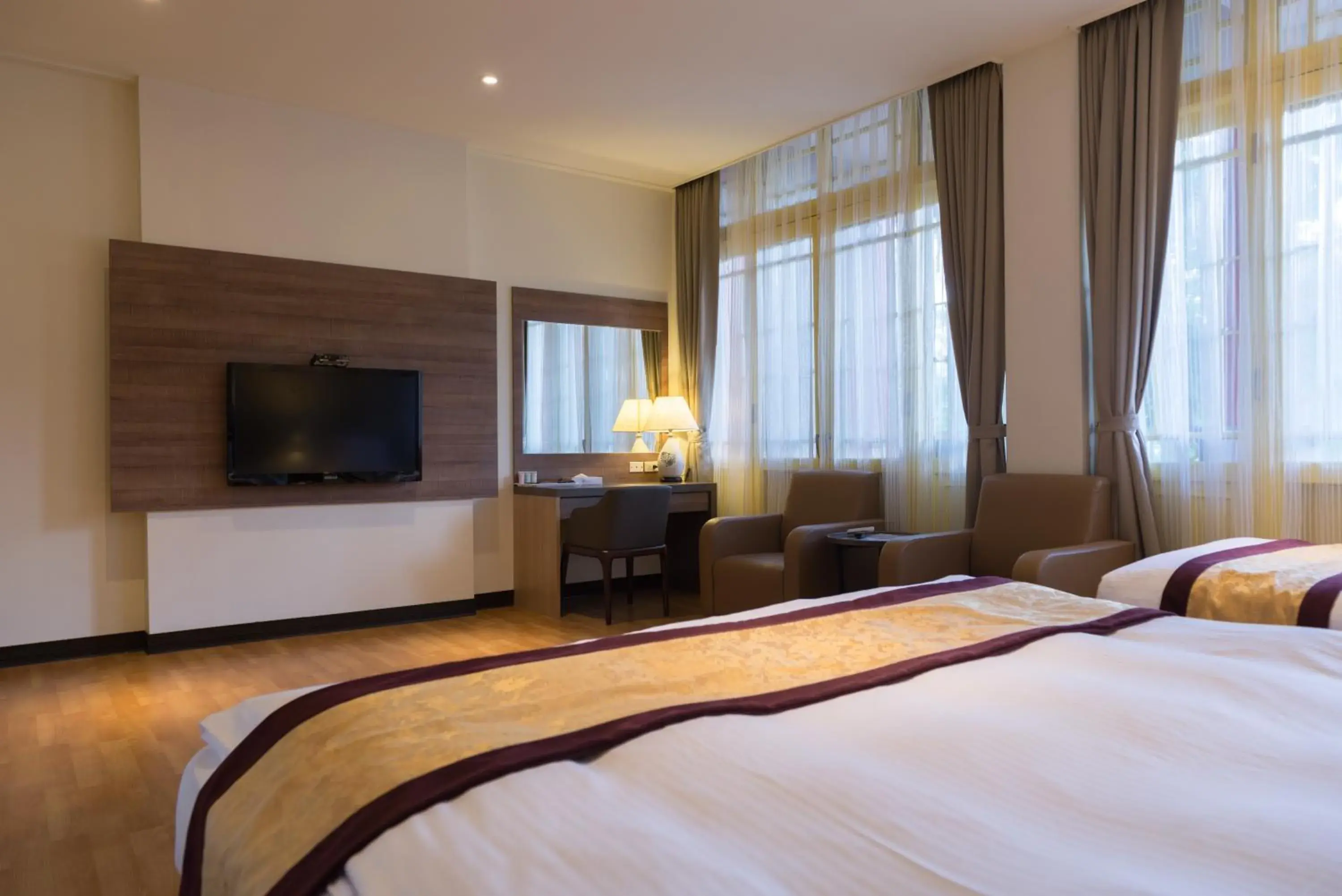 Bed in Lishan Guest House Bed in Lishan Guest House