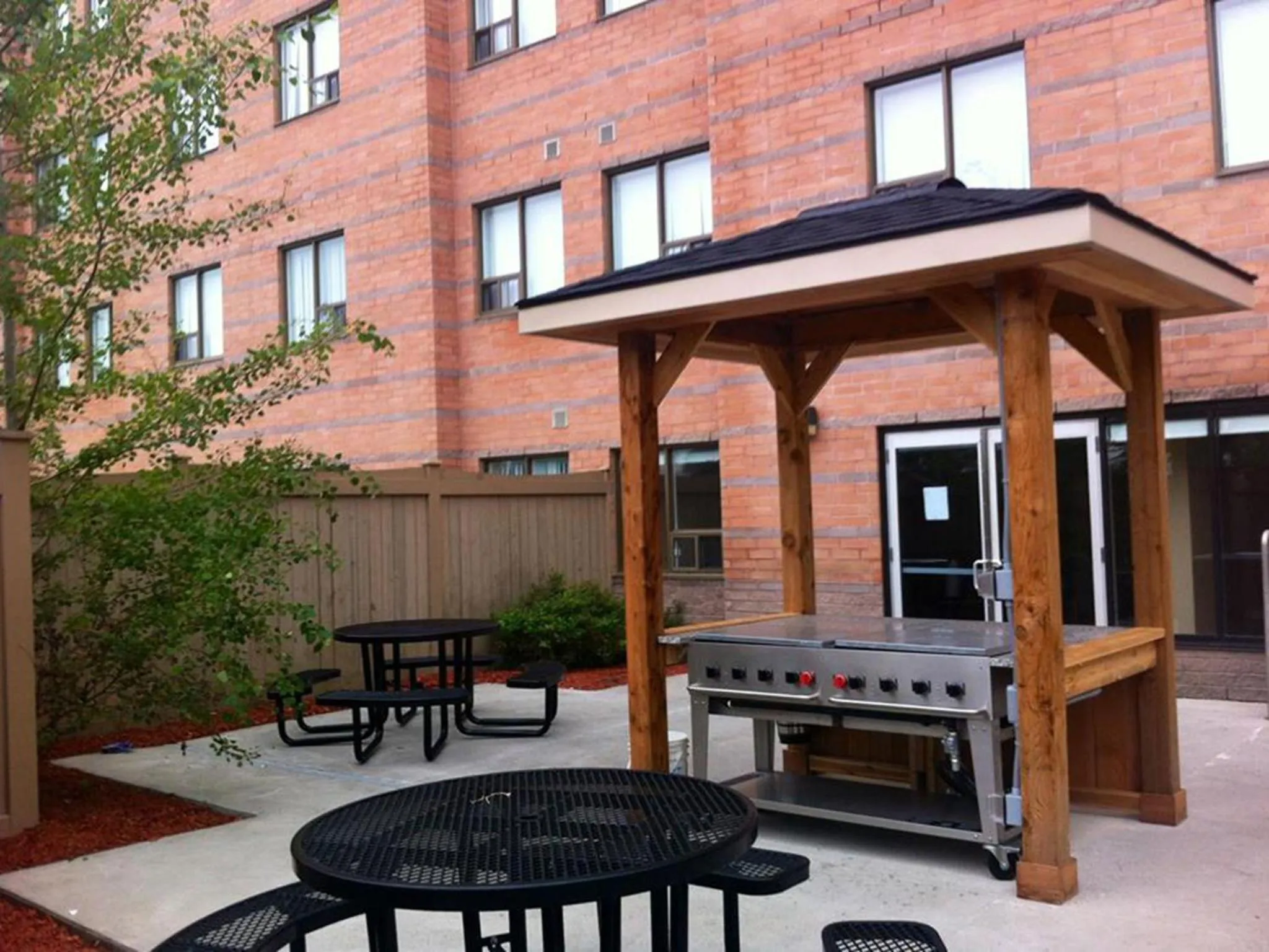 Patio in Residence & Conference Centre - Kitchener-Waterloo