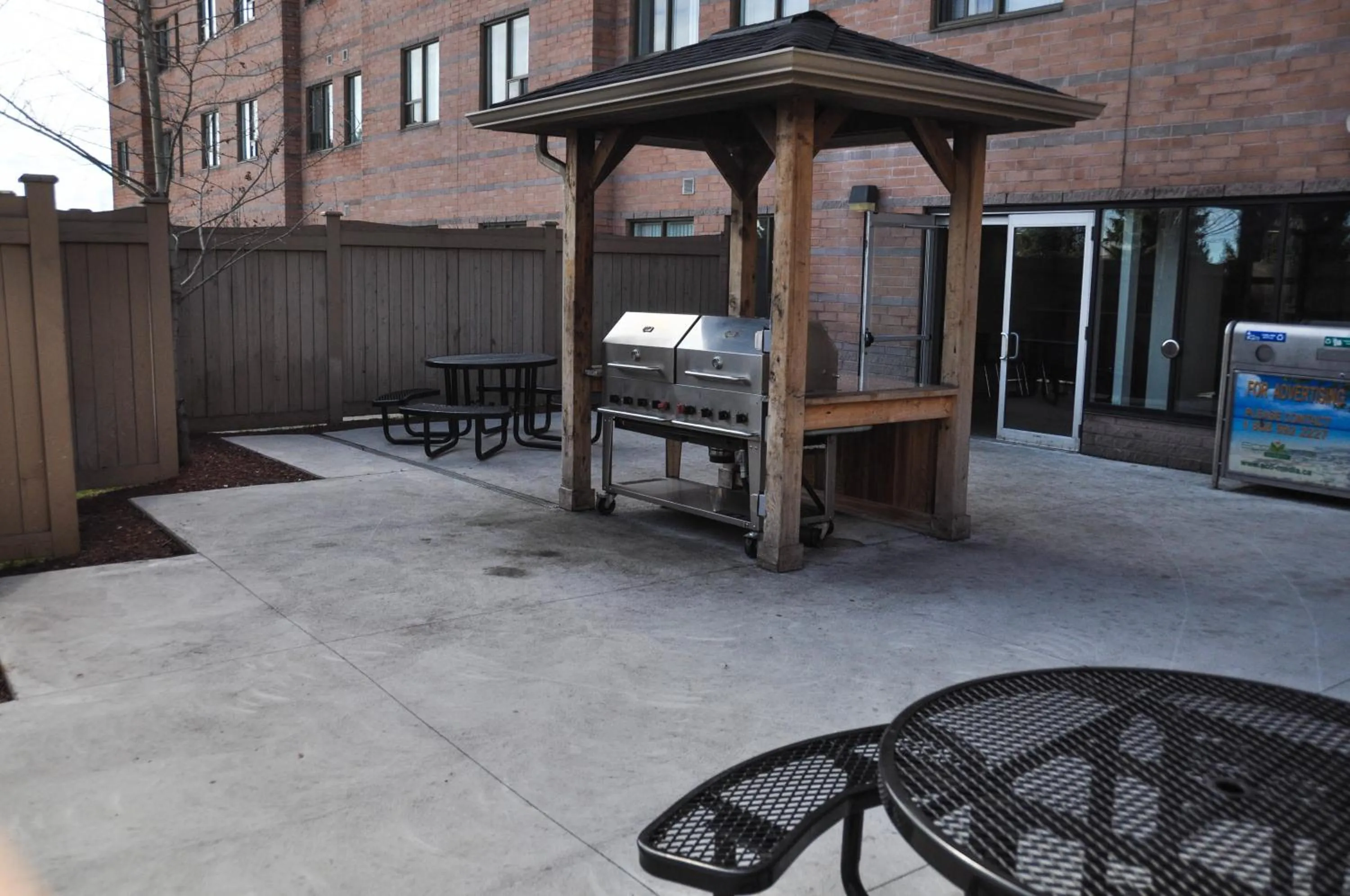 Patio in Residence & Conference Centre - Kitchener-Waterloo