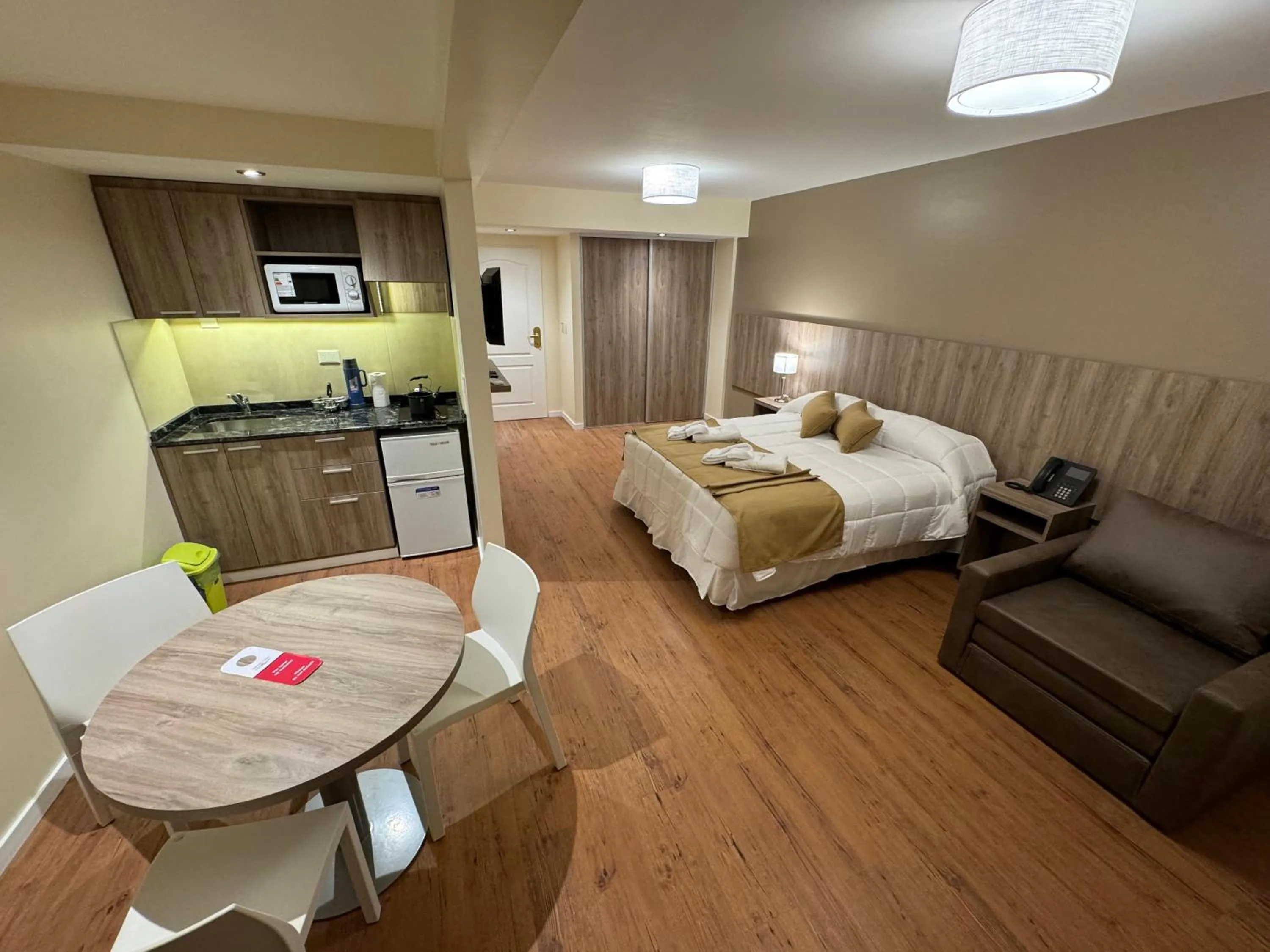 Bed in Intersur Suites
