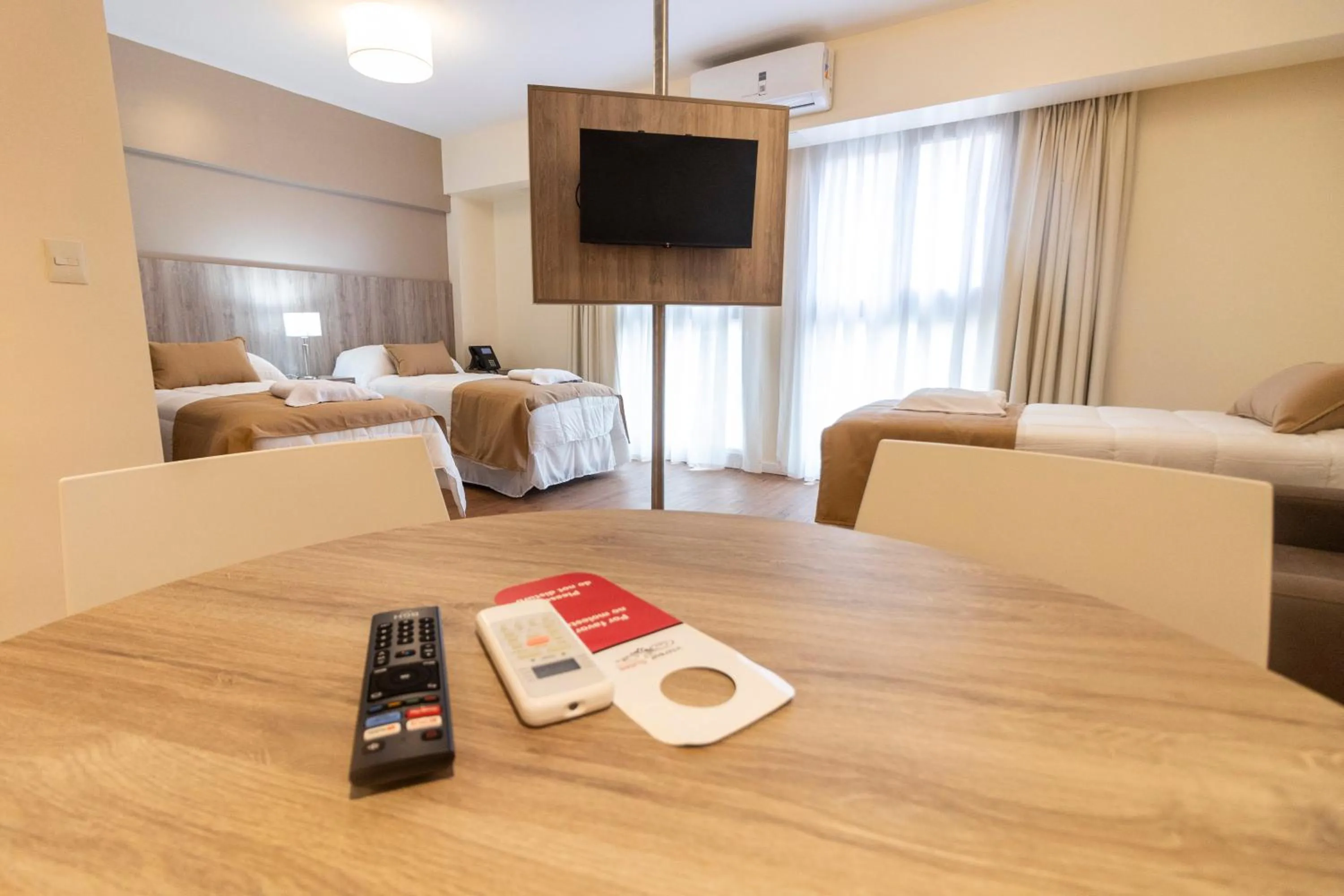Bed in Intersur Suites