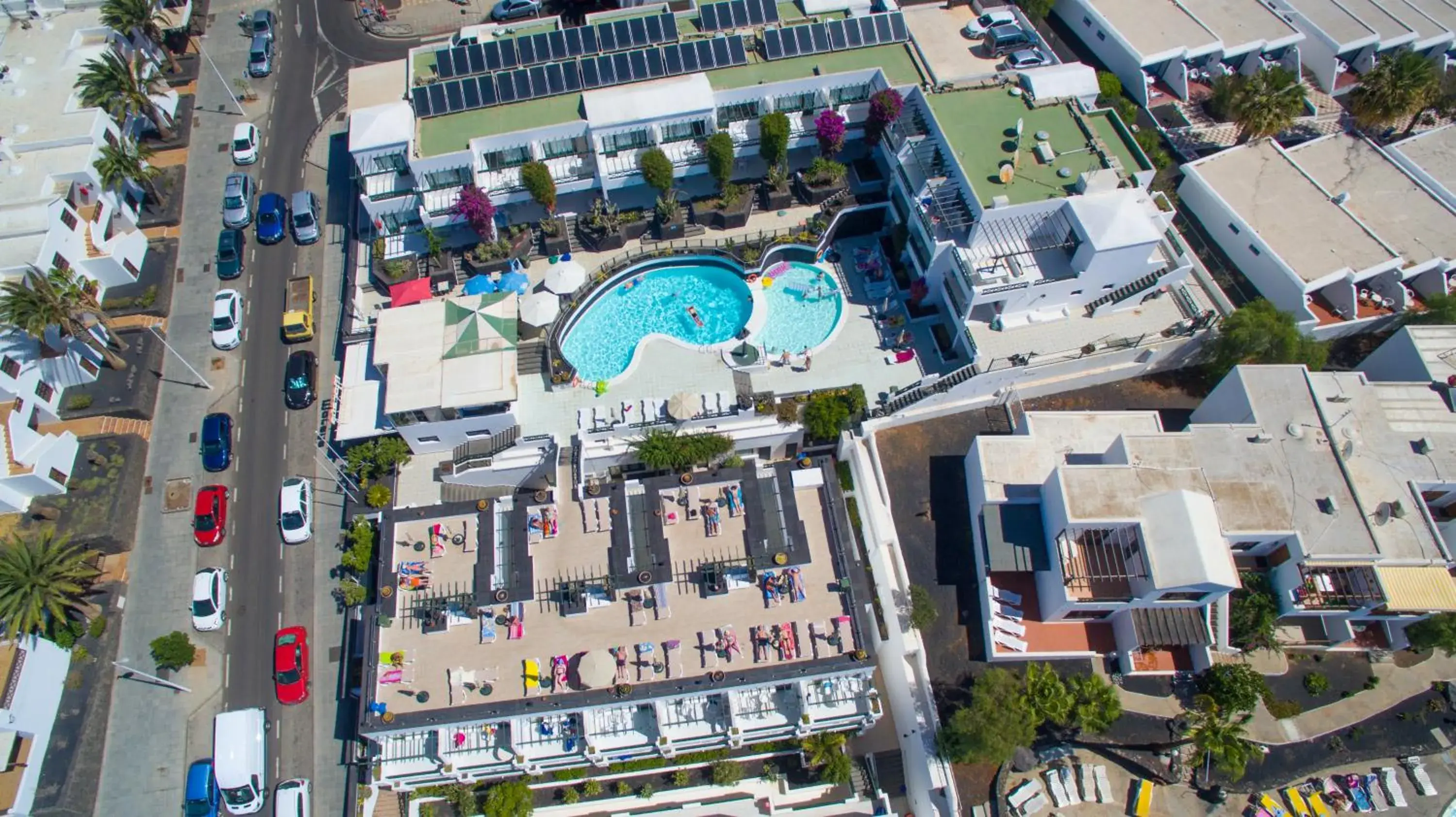 Bird's eye view in Apartamentos Moraña Bird's eye view in Apartamentos Moraña