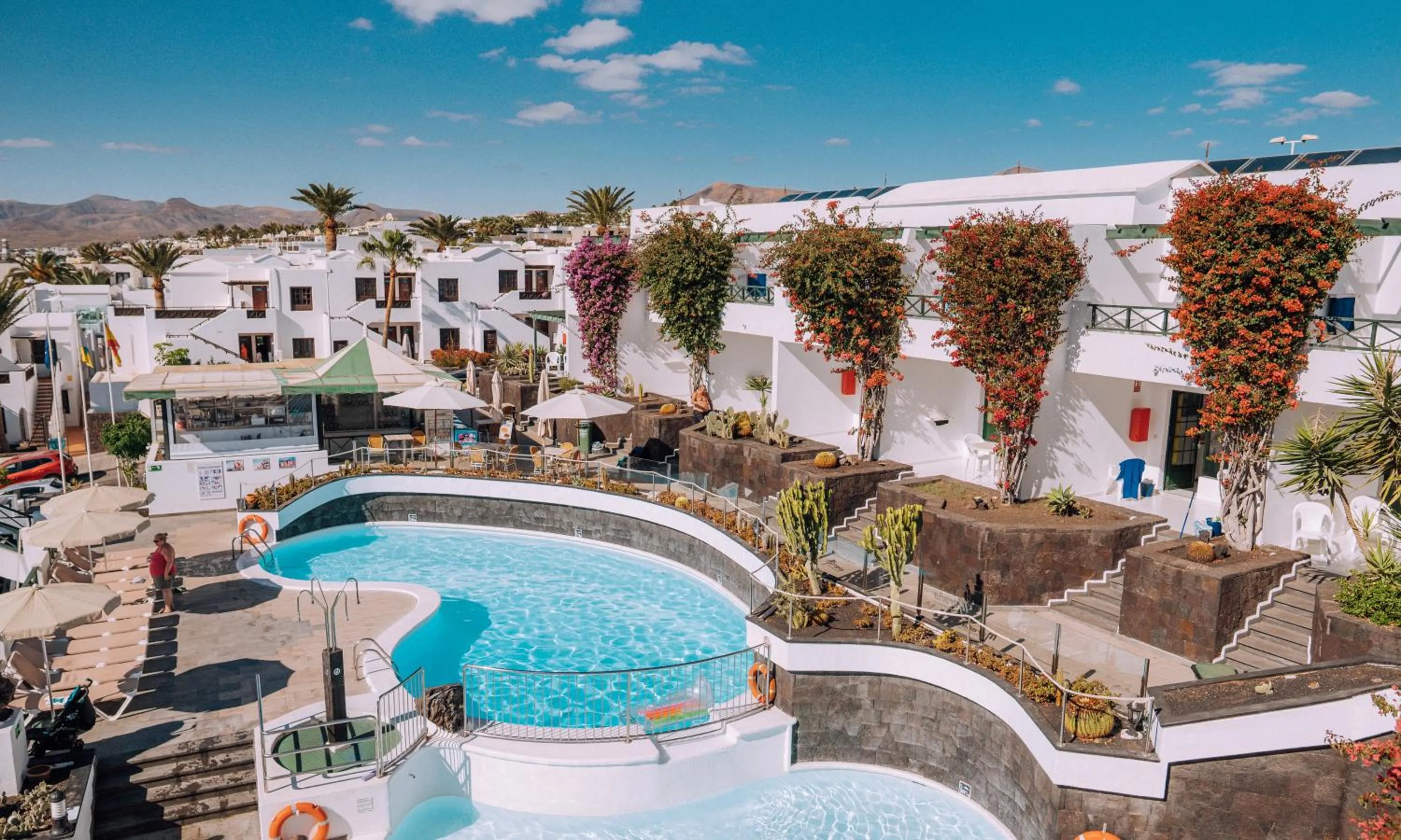 Bird's eye view in Apartamentos Moraña