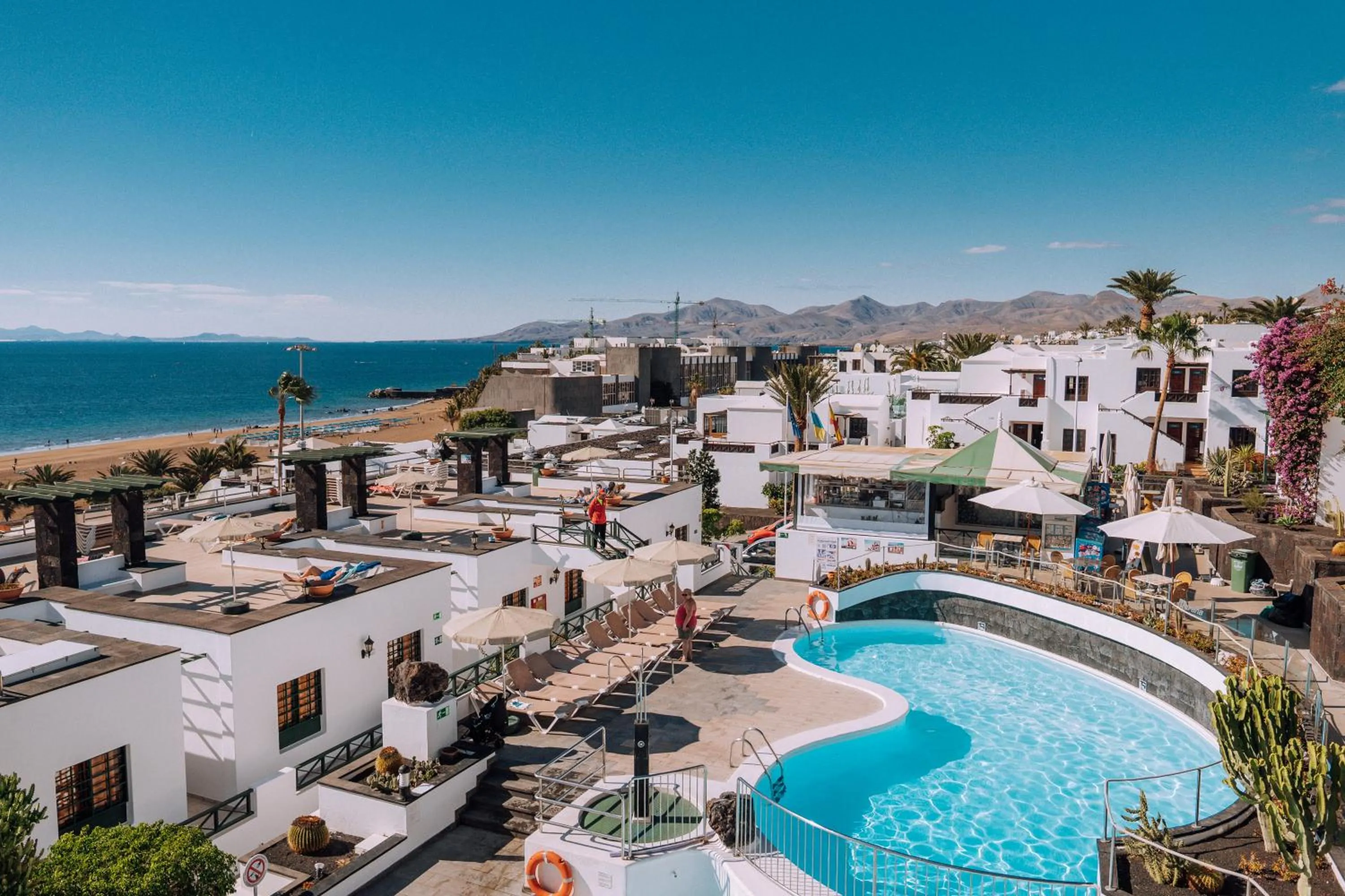 Bird's eye view in Apartamentos Moraña