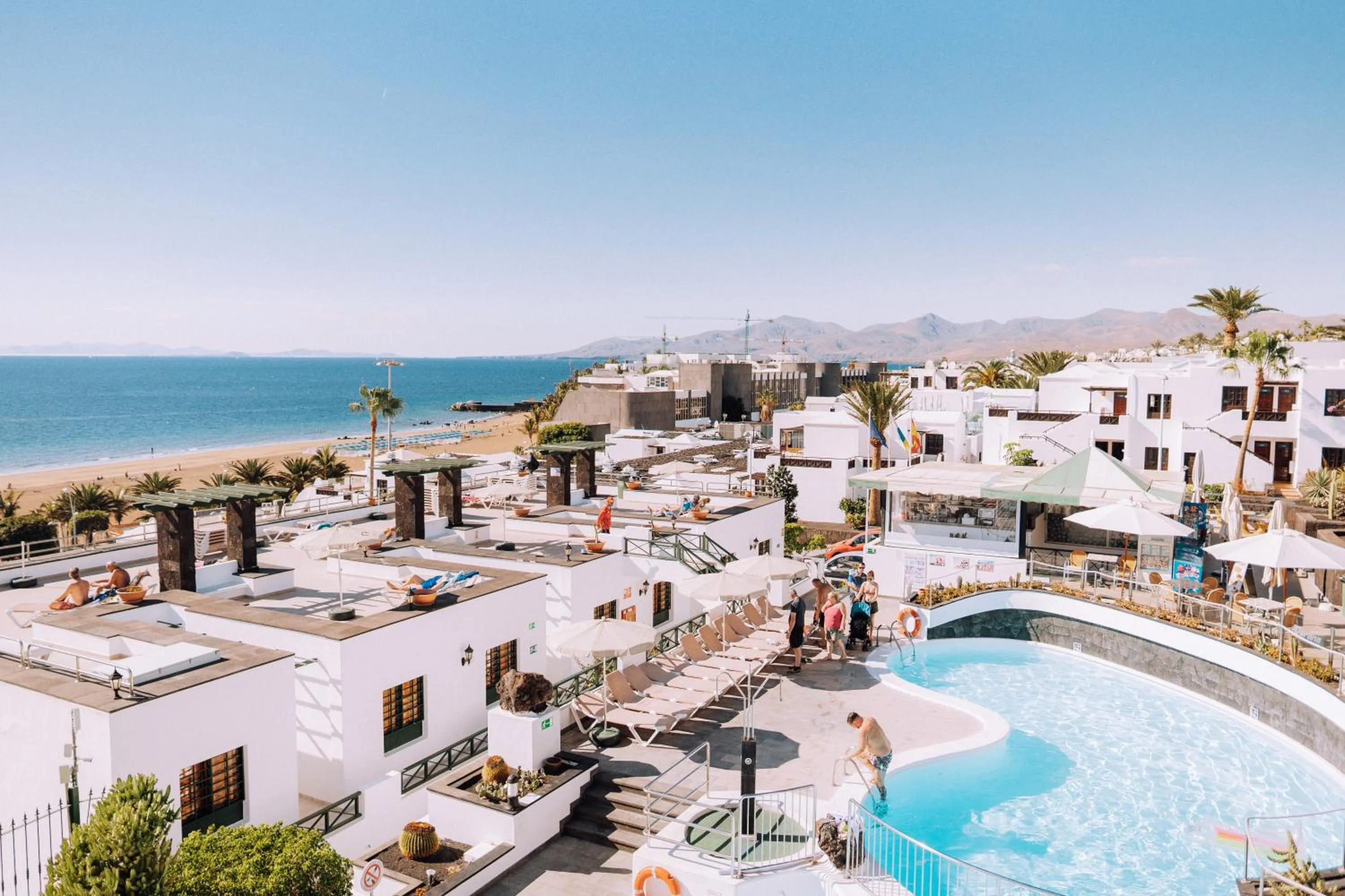 Bird's eye view in Apartamentos Moraña