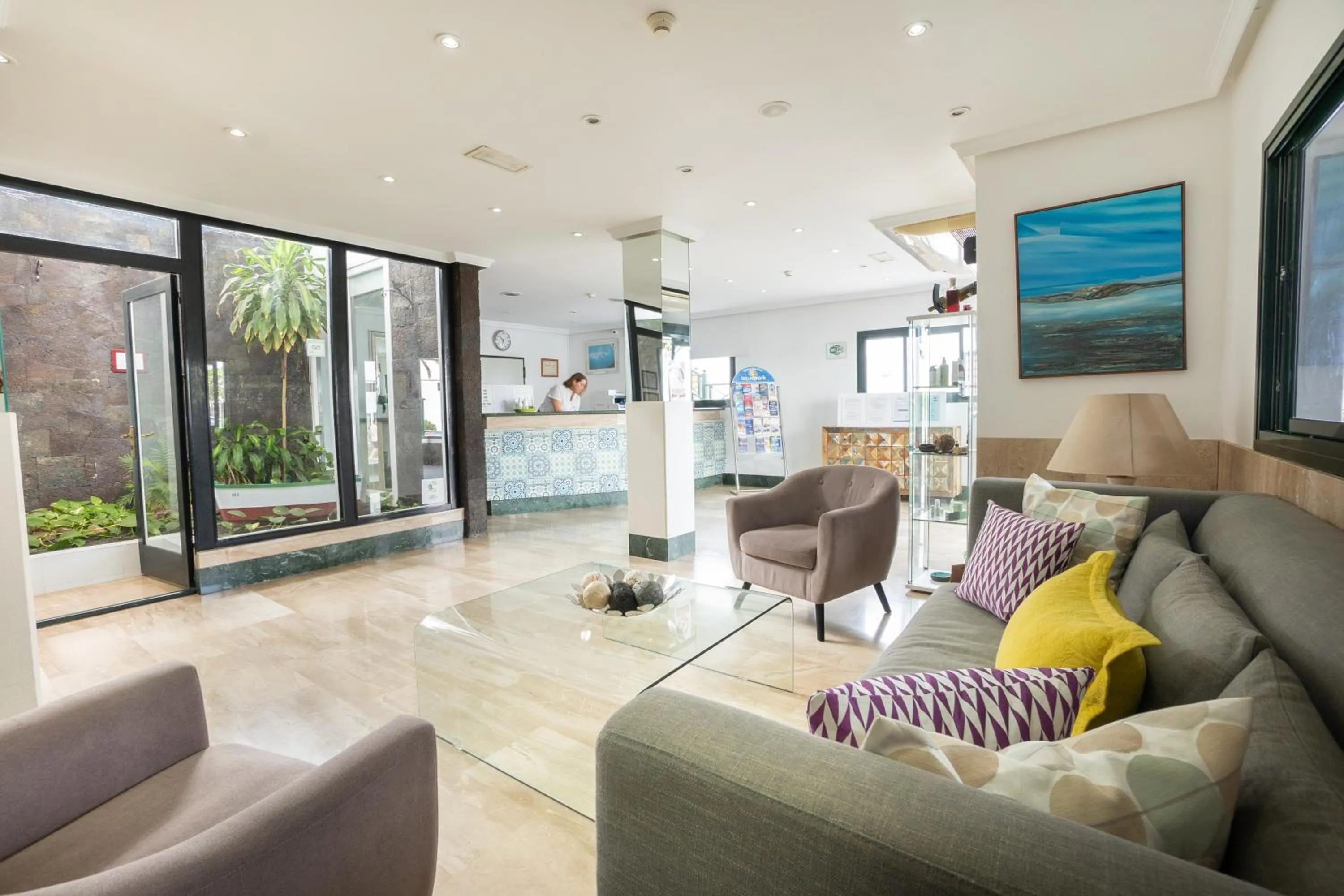 Living room in Apartamentos Moraña