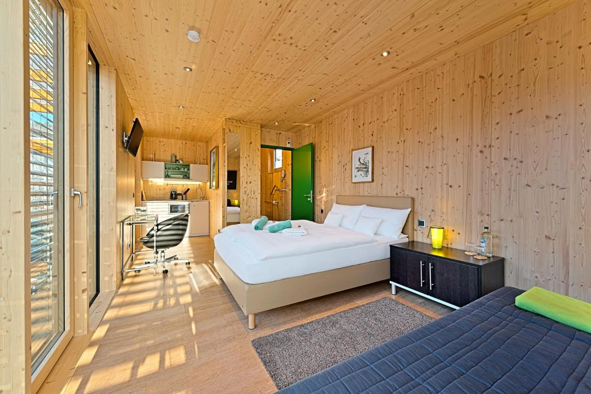Photo of the whole room, Bed in KleinHOTEL Biedenkopf