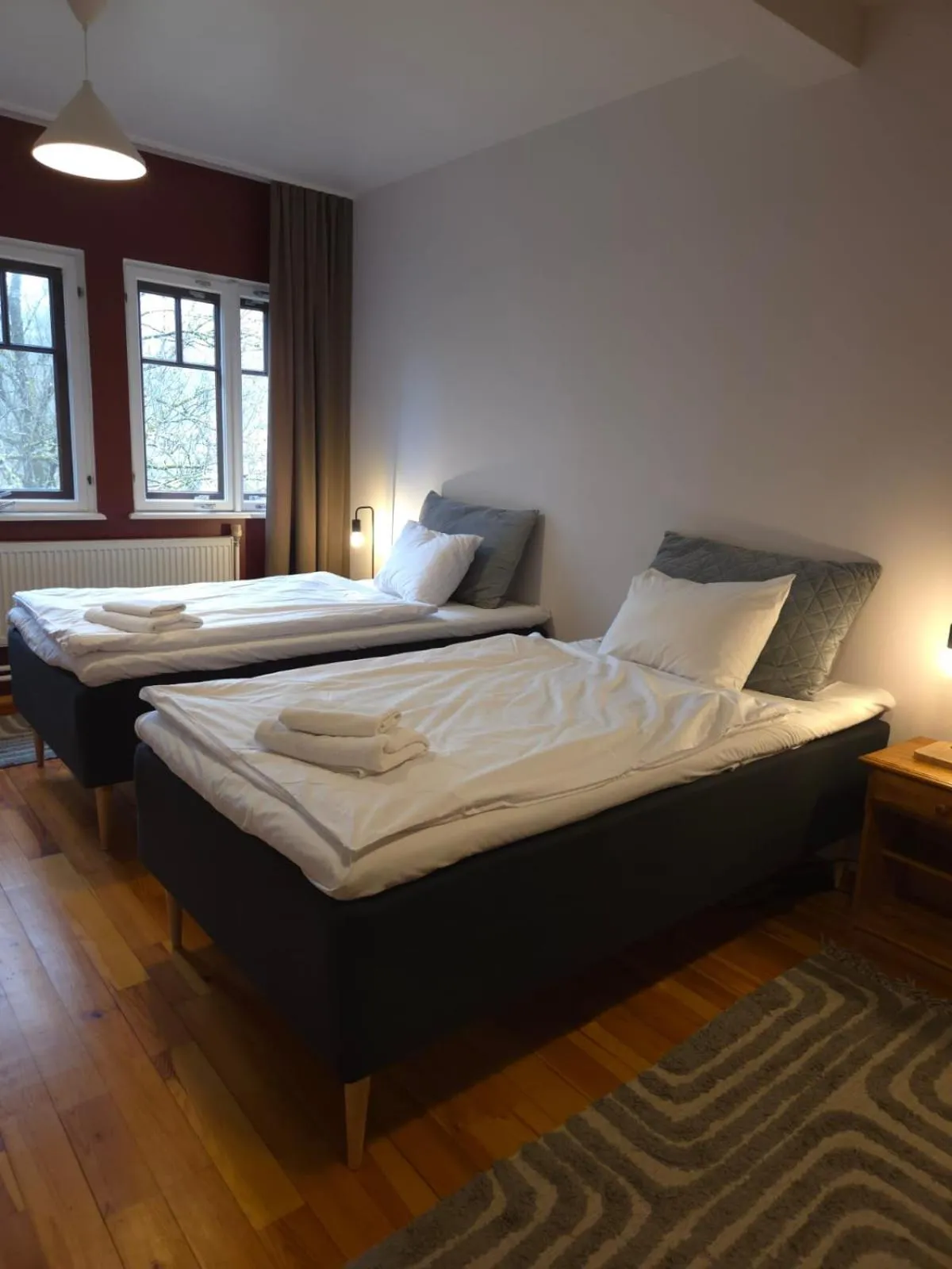 Bed in Park Hotel Brūzis