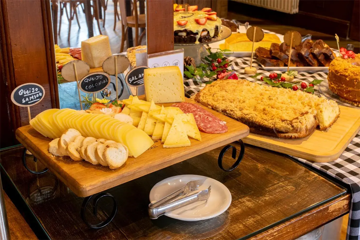 Buffet breakfast in Villa Bella Hotel & SPA Gramado Buffet breakfast in Villa Bella Hotel & SPA Gramado