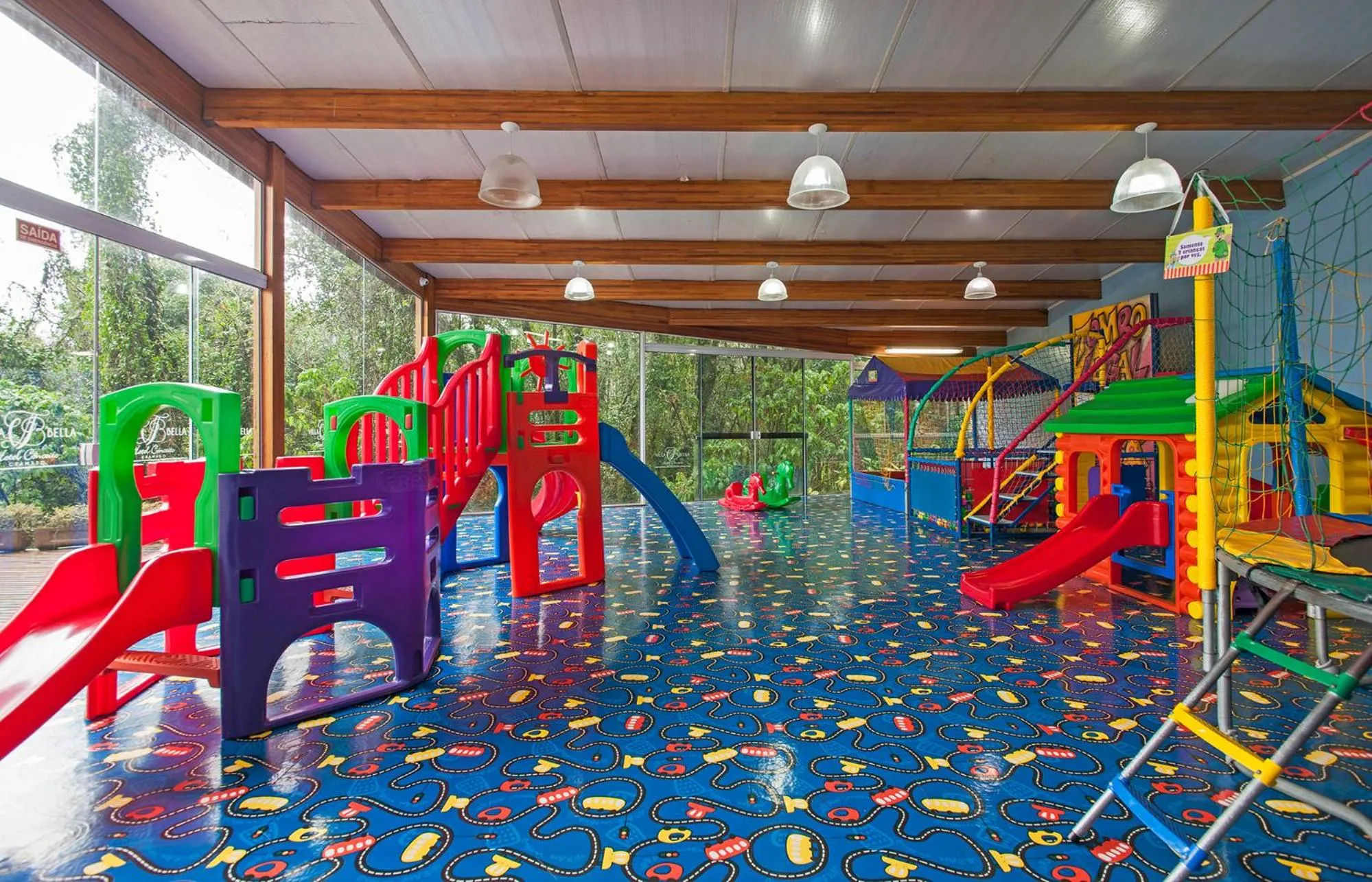 Children play ground in Villa Bella Hotel & SPA Gramado