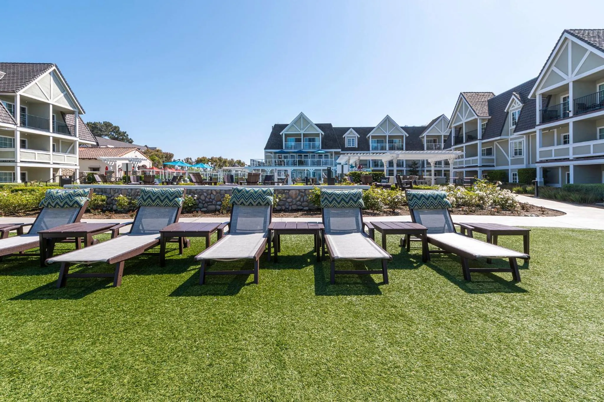 sunbed in Carlsbad Inn Beach Resort