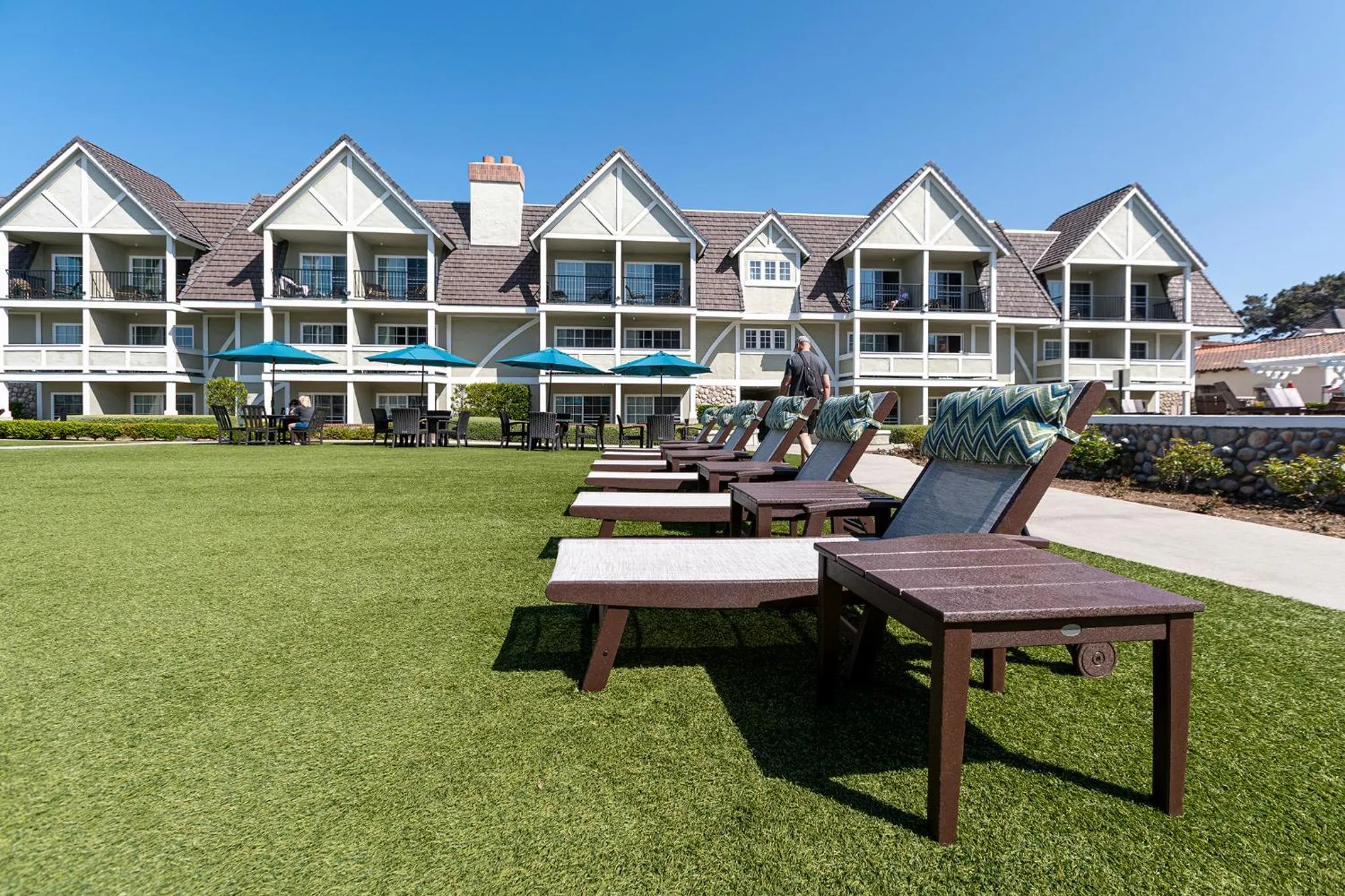 sunbed in Carlsbad Inn Beach Resort