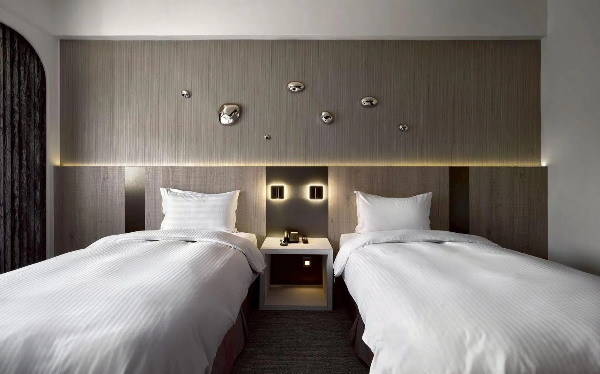 Bed in Haifu Garden Hotel