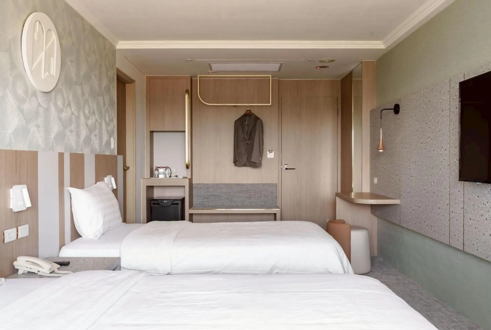 Bed in Haifu Garden Hotel