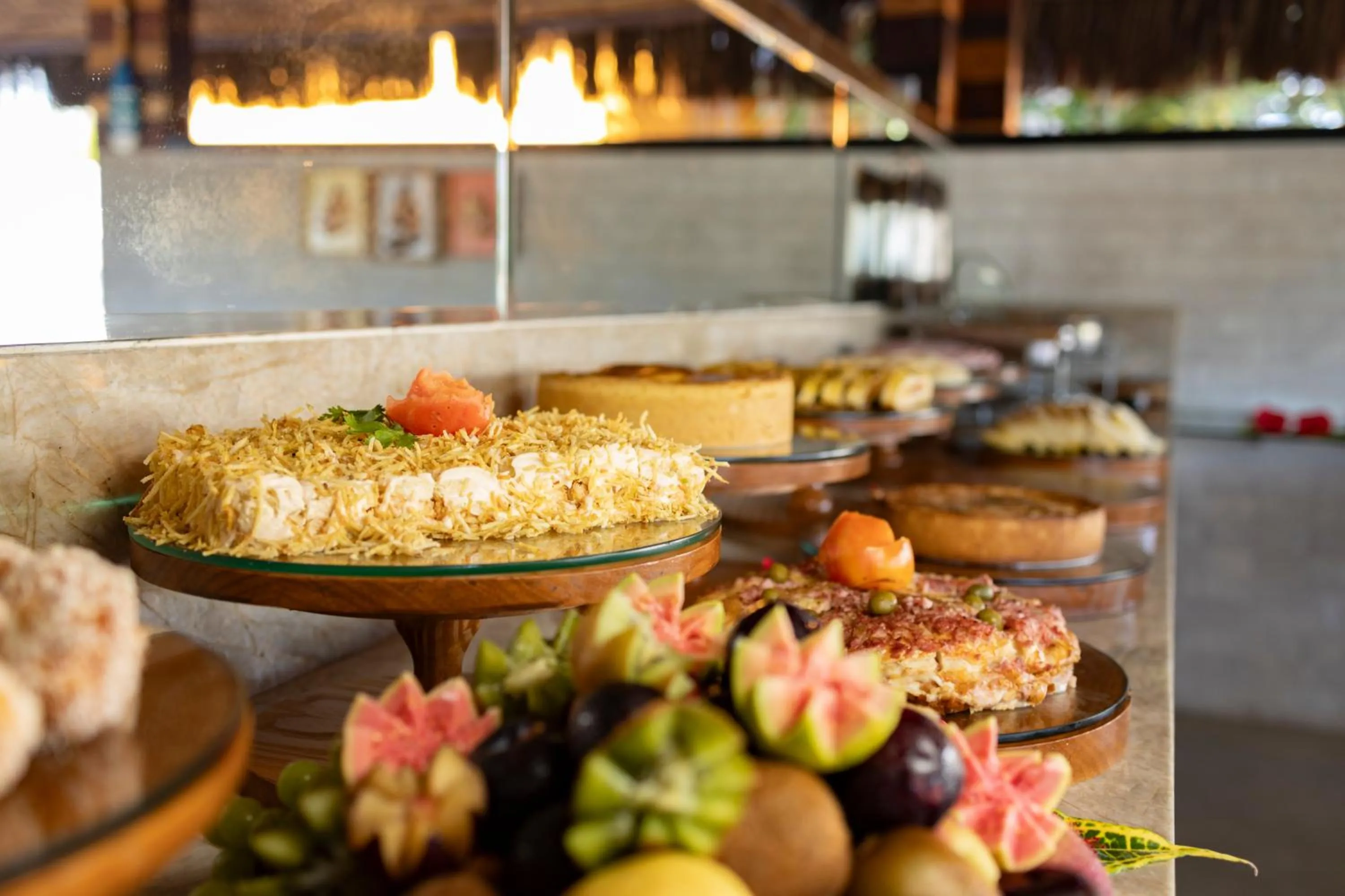 Buffet breakfast in Hotel Morro De São Paulo