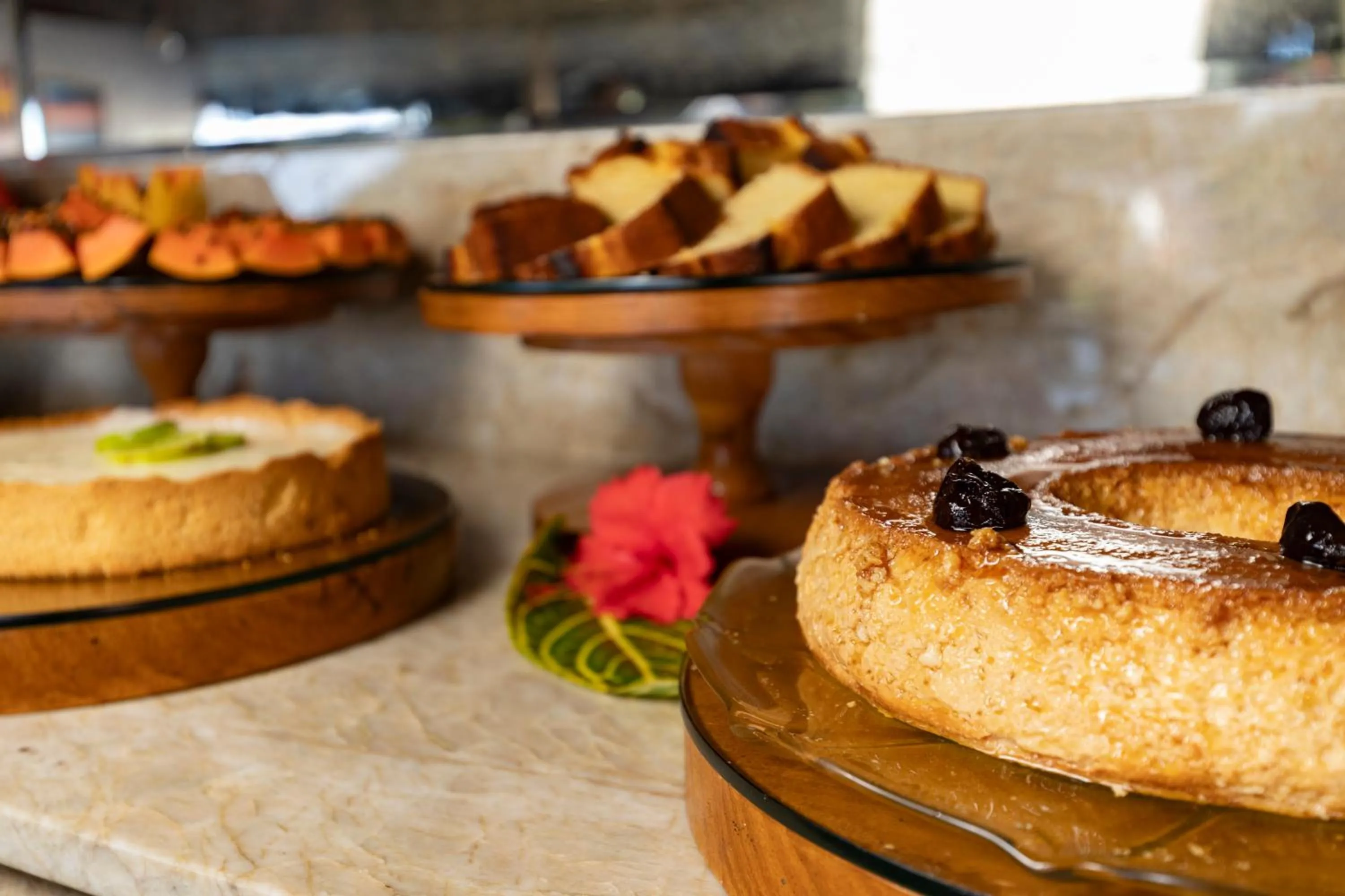 Buffet breakfast in Hotel Morro De São Paulo