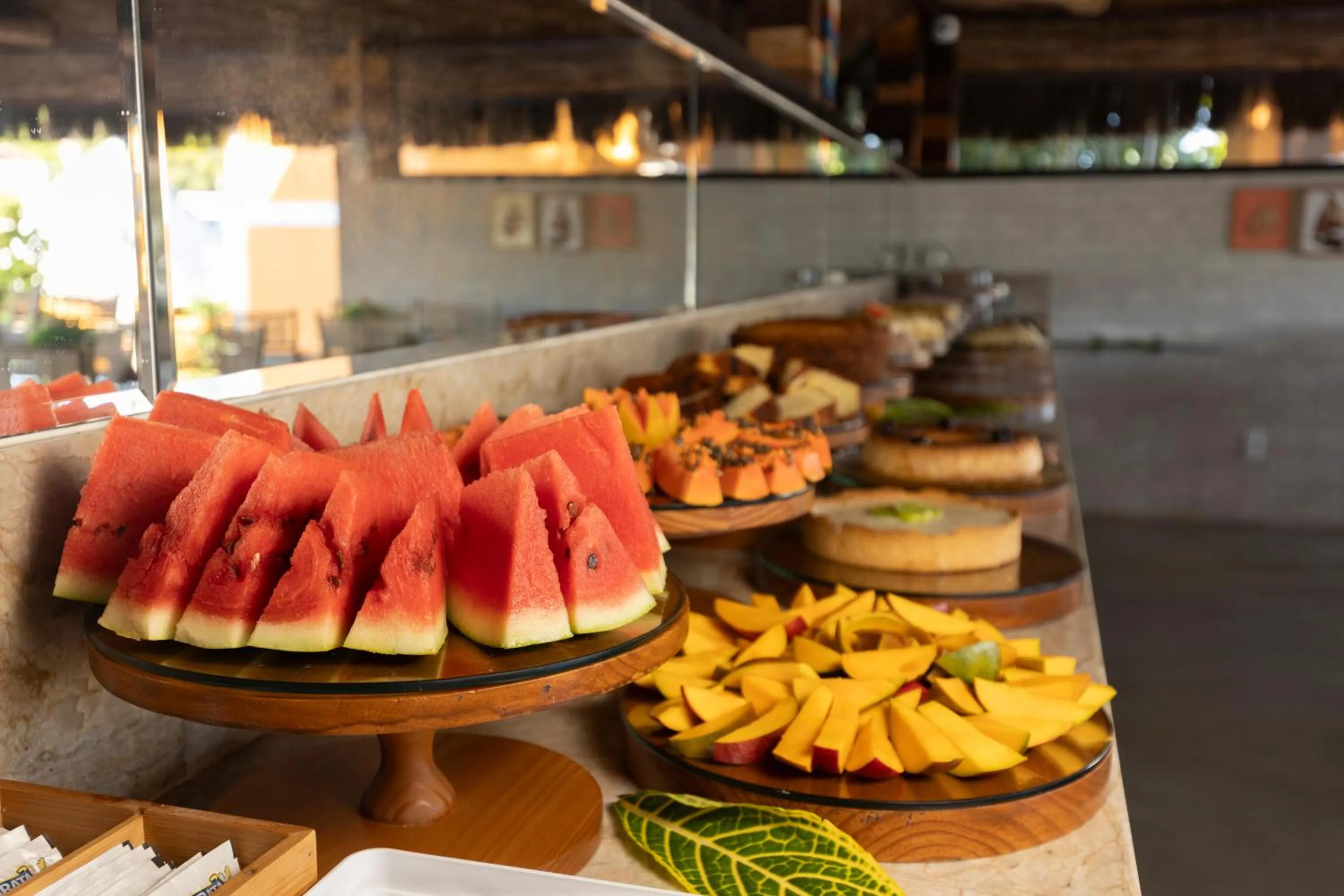 Buffet breakfast in Hotel Morro De São Paulo