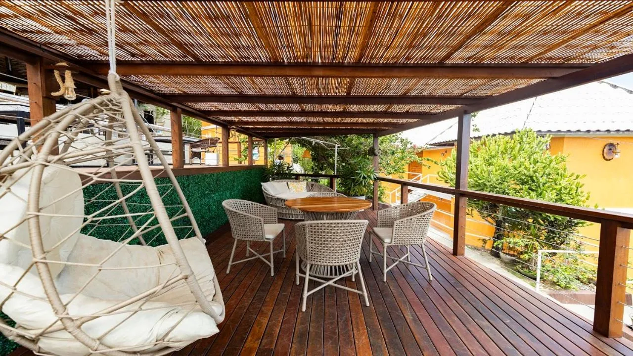 Living room in Hotel Morro De São Paulo