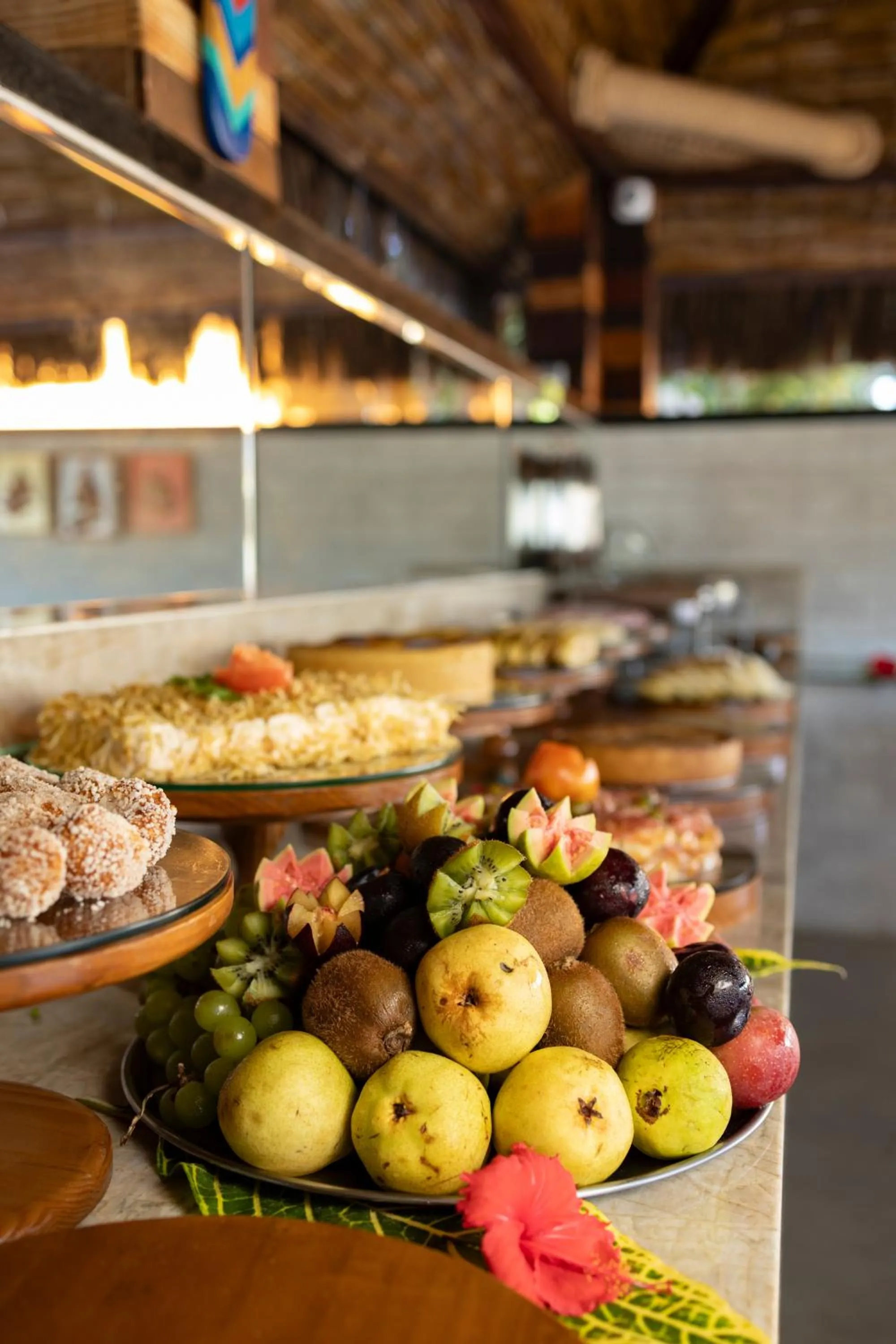 Buffet breakfast in Hotel Morro De São Paulo