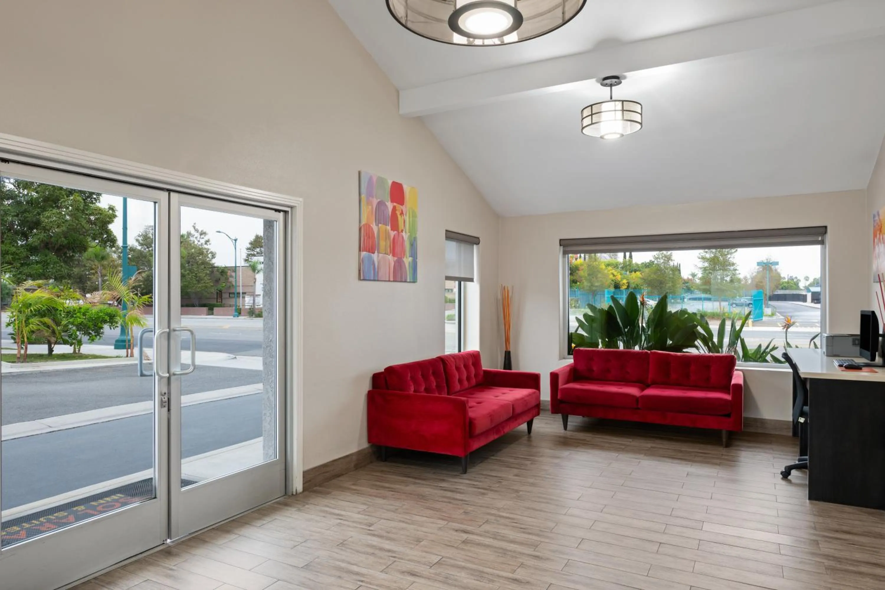 Lobby or reception in Solara Inn and Suites