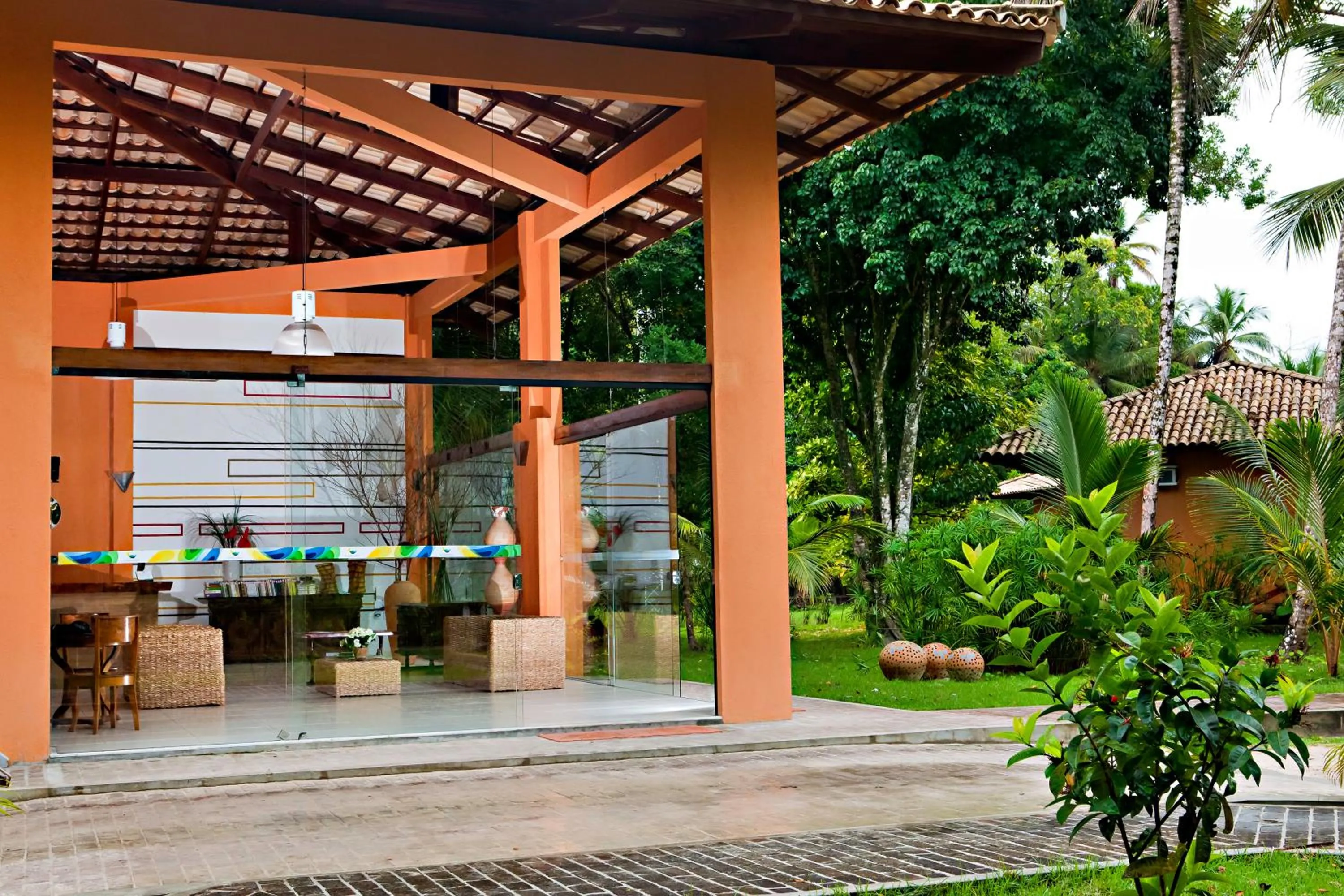 Lobby or reception in Hotel Karapitangui