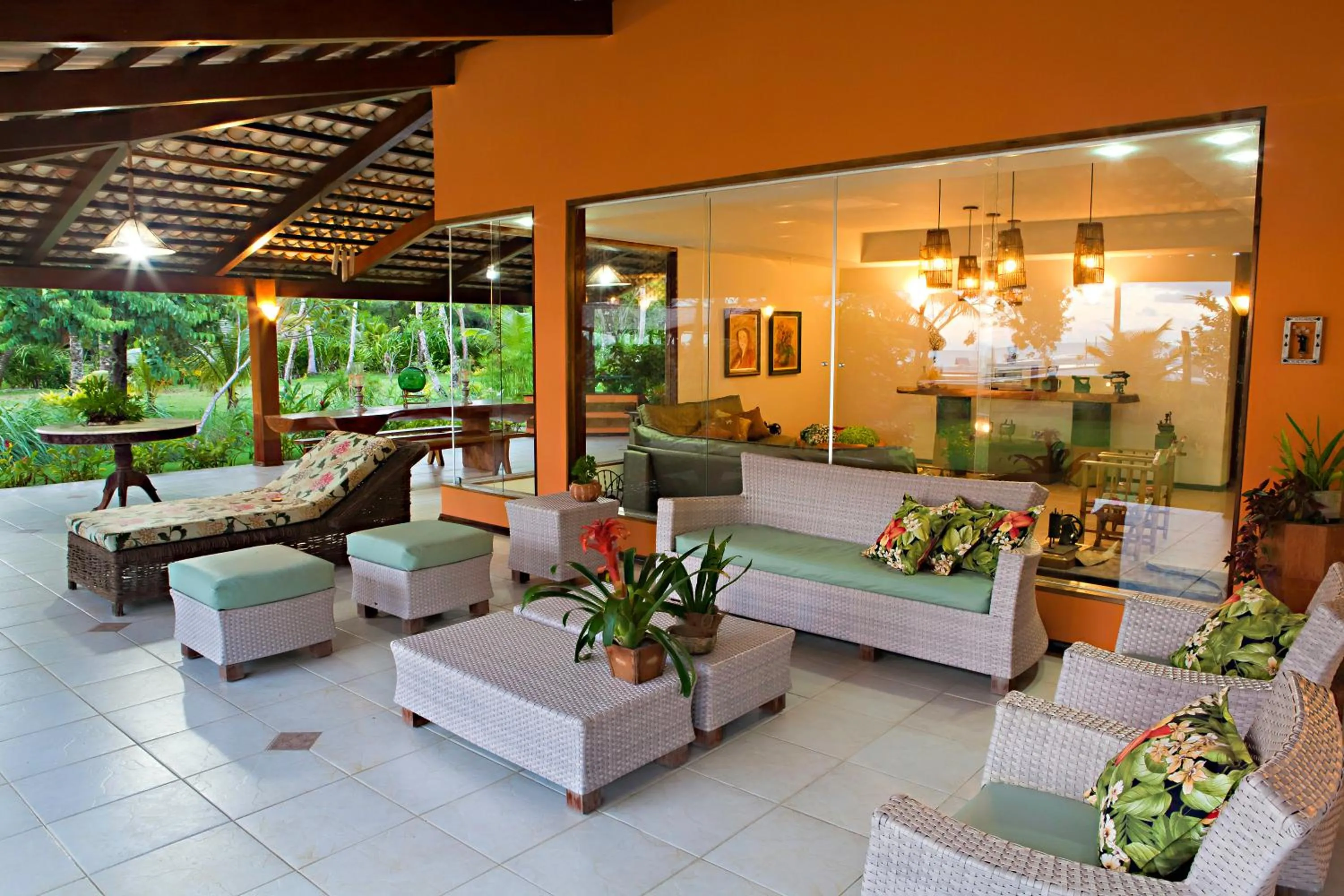 Living room in Hotel Karapitangui