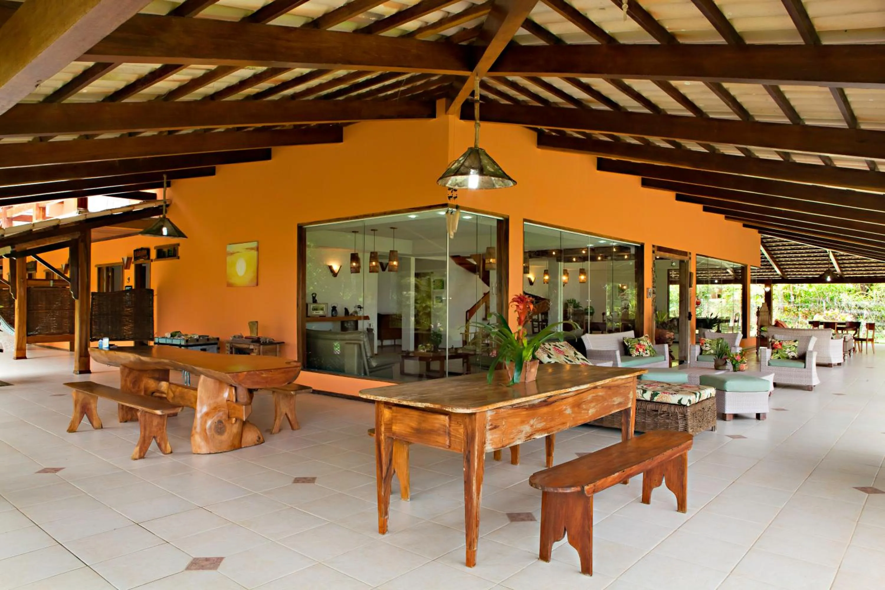 Living room in Hotel Karapitangui