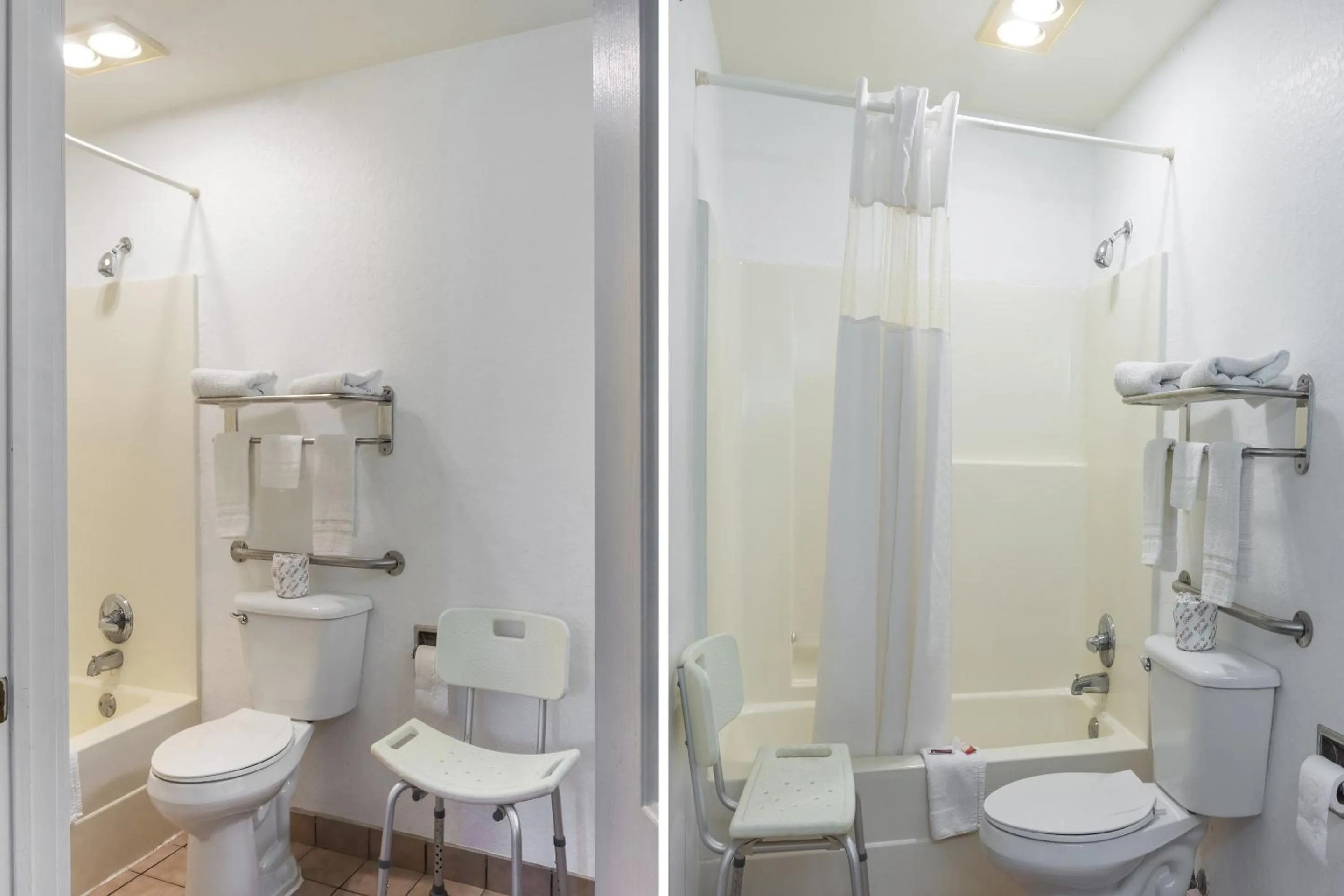 Bathroom in OYO Inn & Suites Medical Center San Antonio