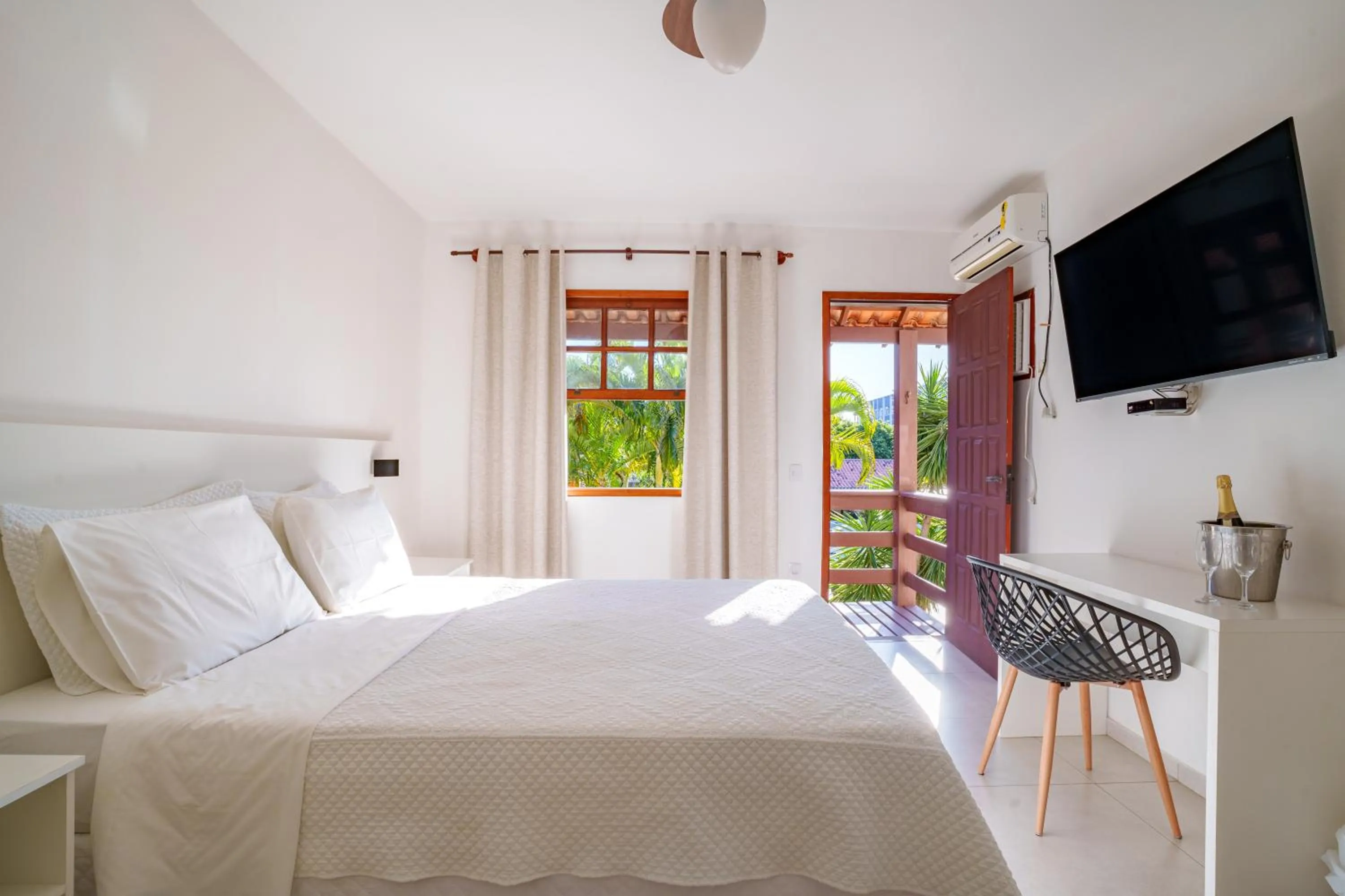 Bed in Pousada do Timoneiro