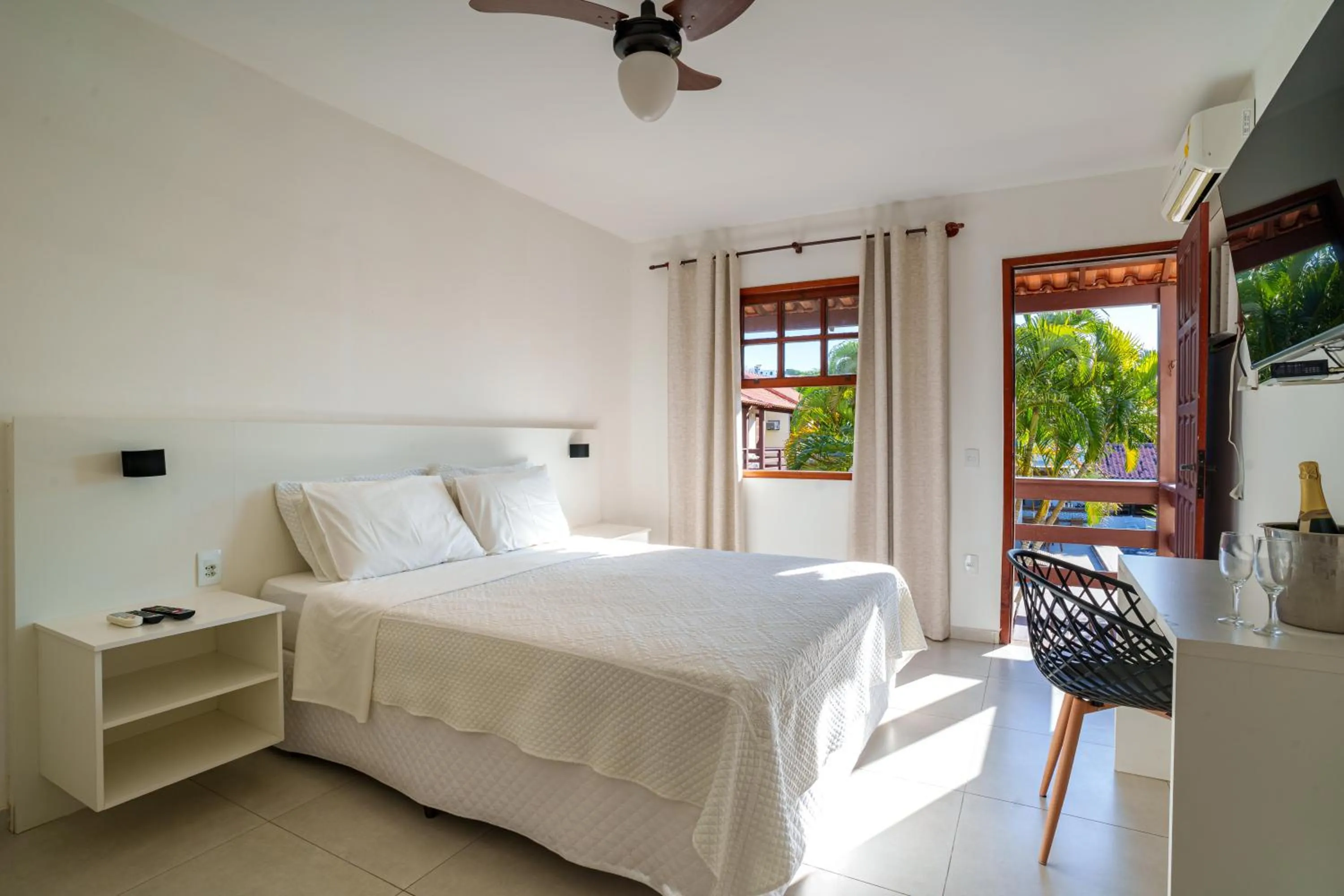 Bed in Pousada do Timoneiro