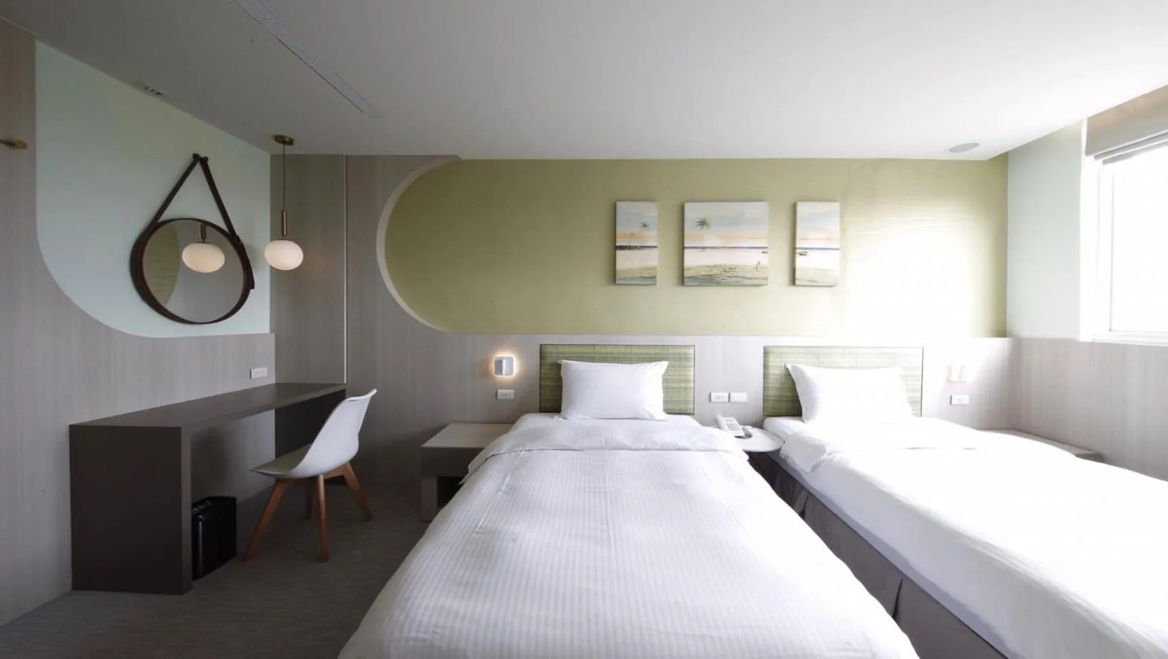 Bed in Hai Fu Hotel & Suites