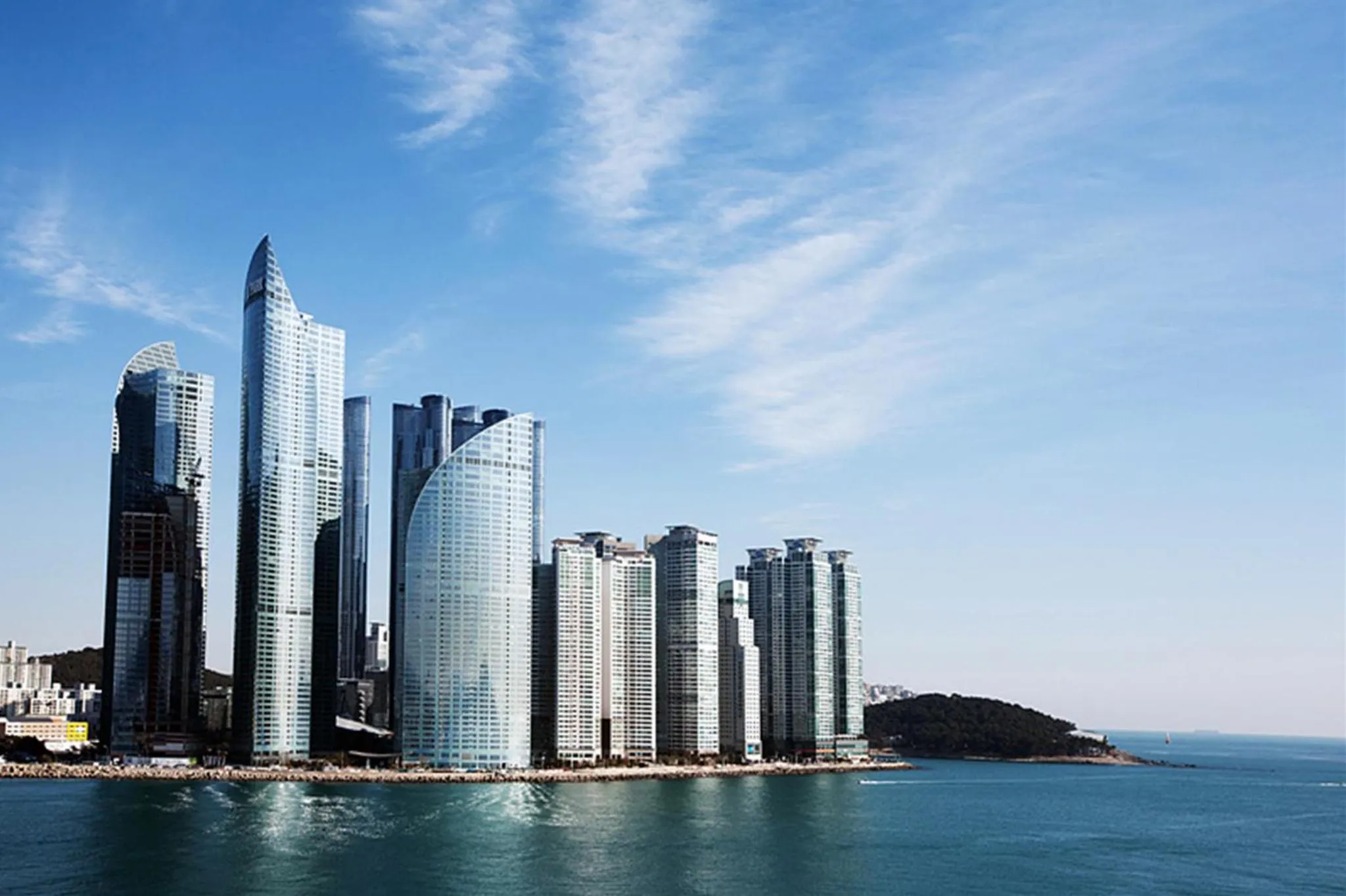 Facade/entrance in Hanwha Resort Haeundae