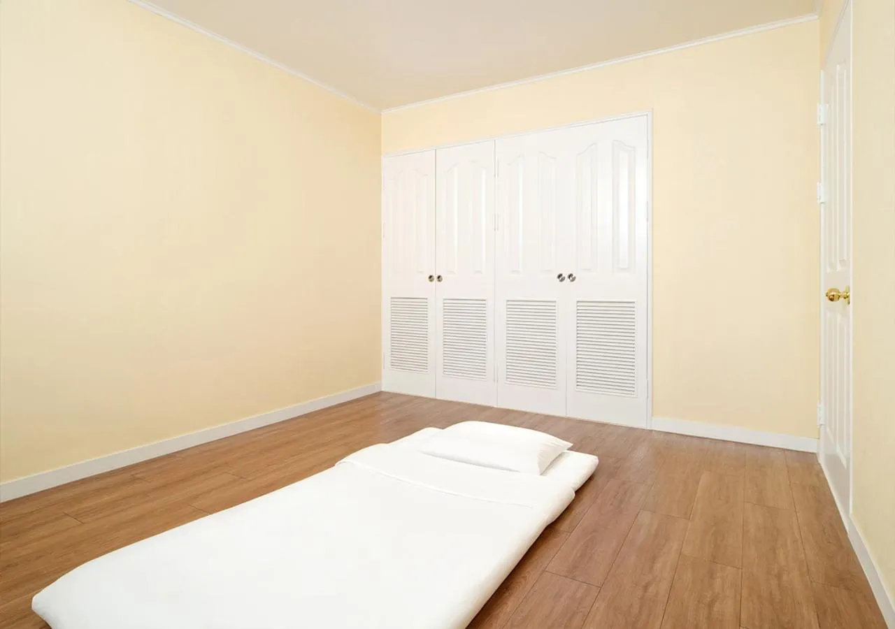 Bed in Hanwha Resort Gyeongju