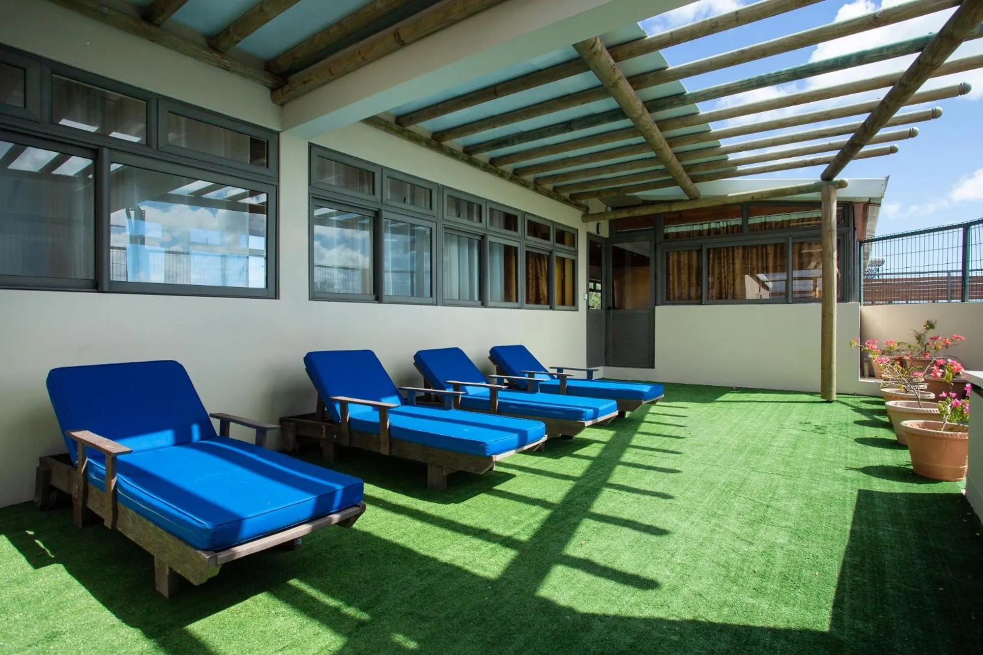 Patio in Residence Potosi