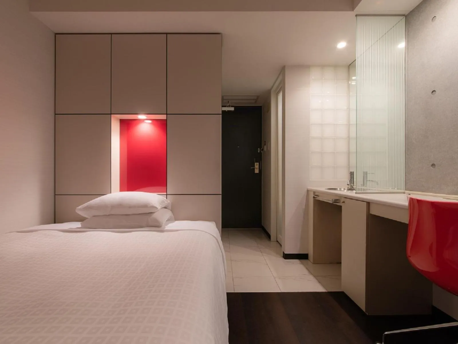 Bed in Hotel Vista Sapporo Nakajima Koen