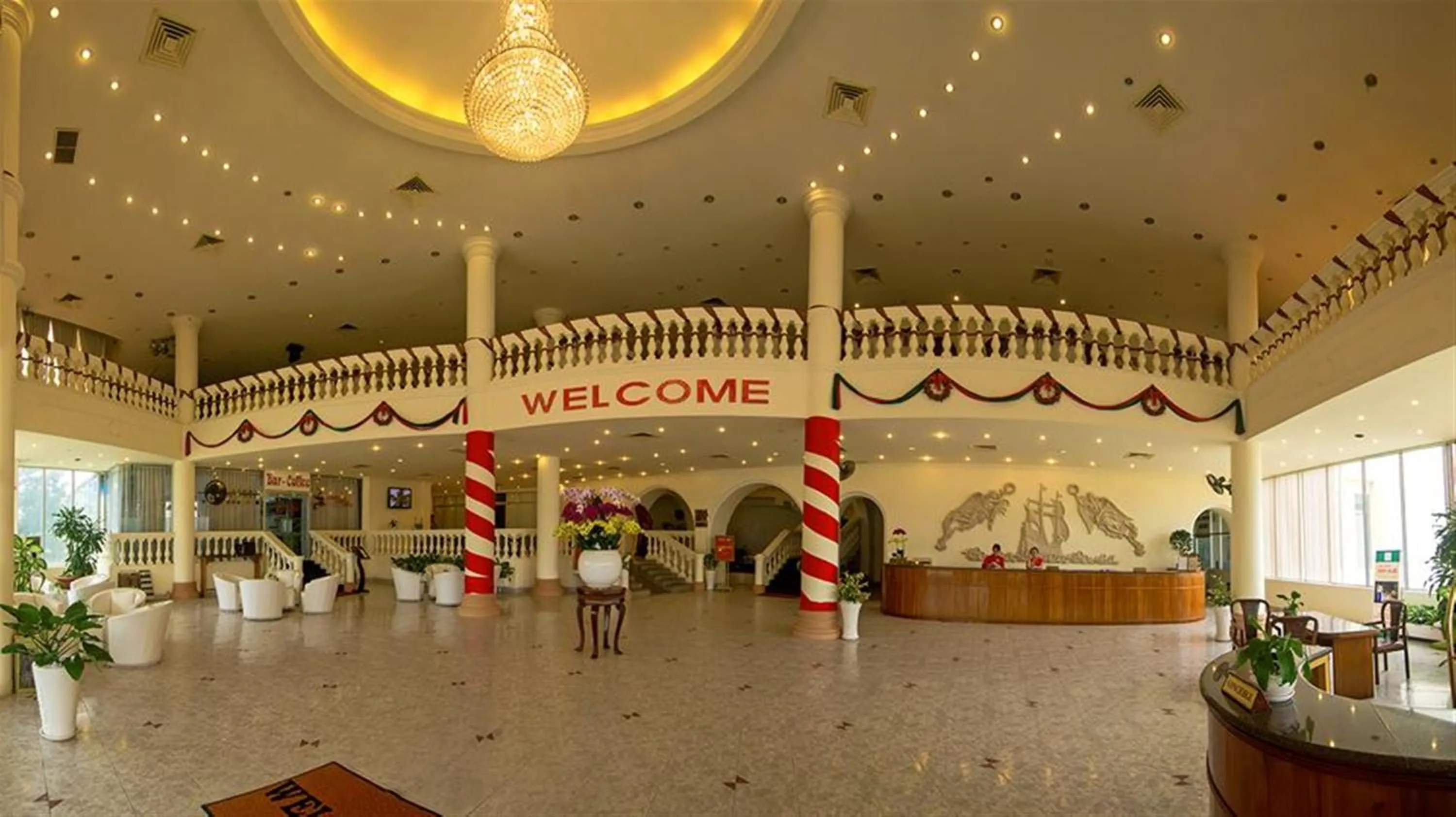 Lobby or reception in Sammy Hotel