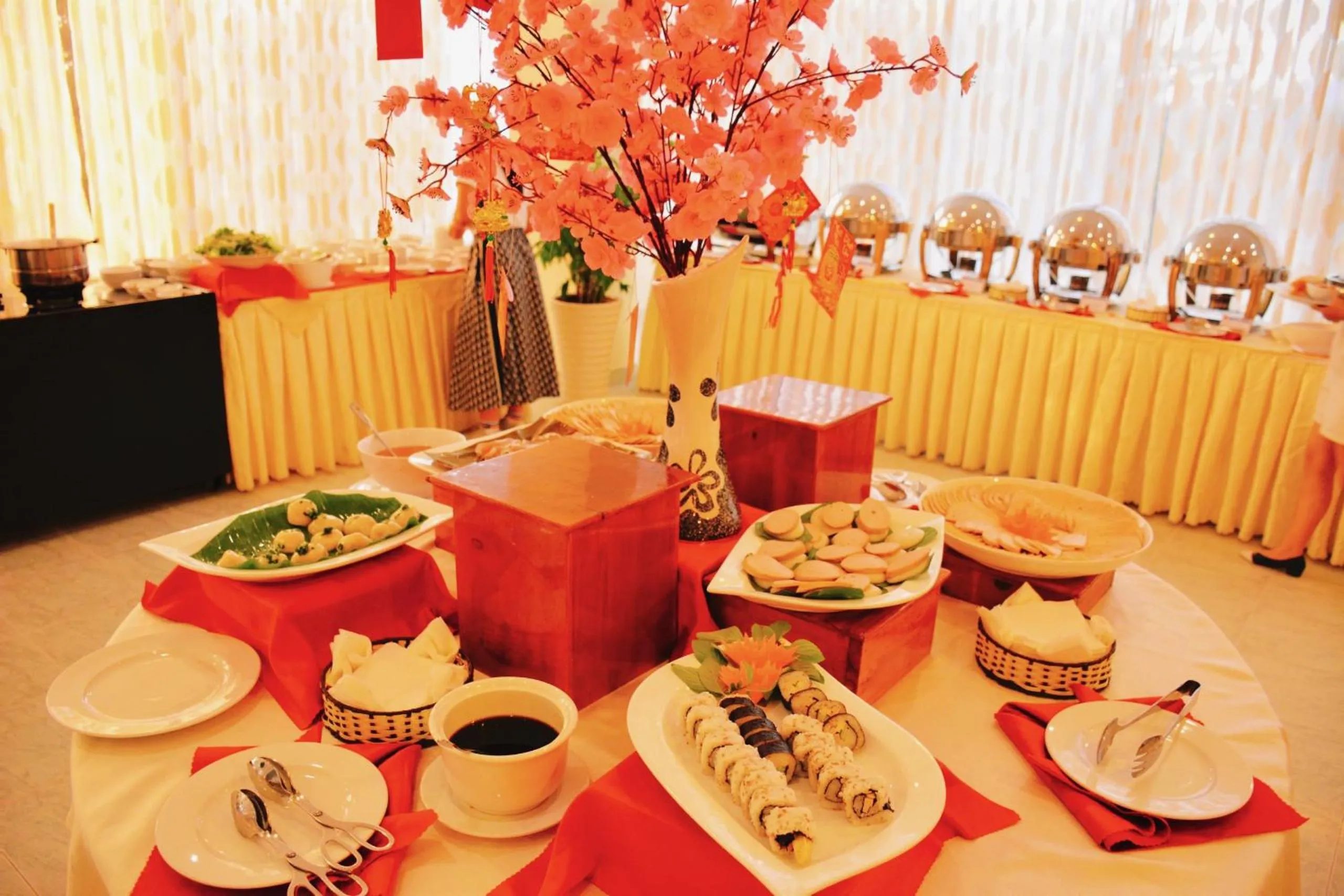 Food and drinks in Sammy Hotel