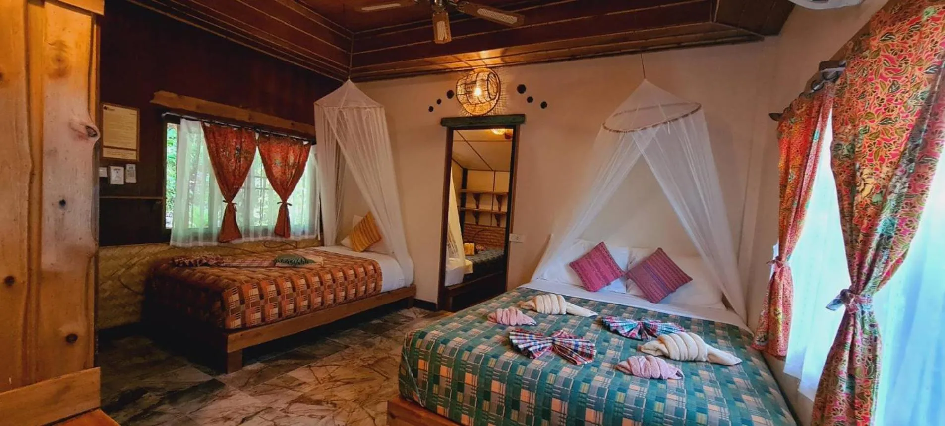 Bed in Longtail Beach Resort