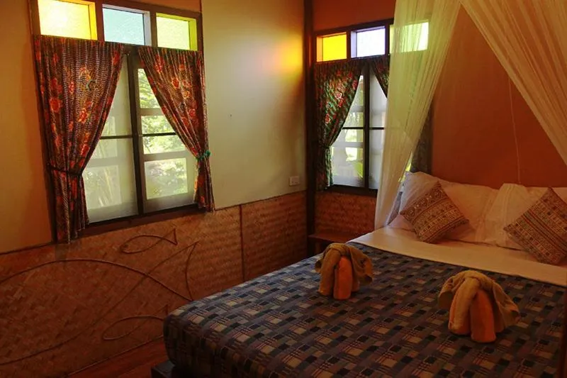 Bed in Longtail Beach Resort