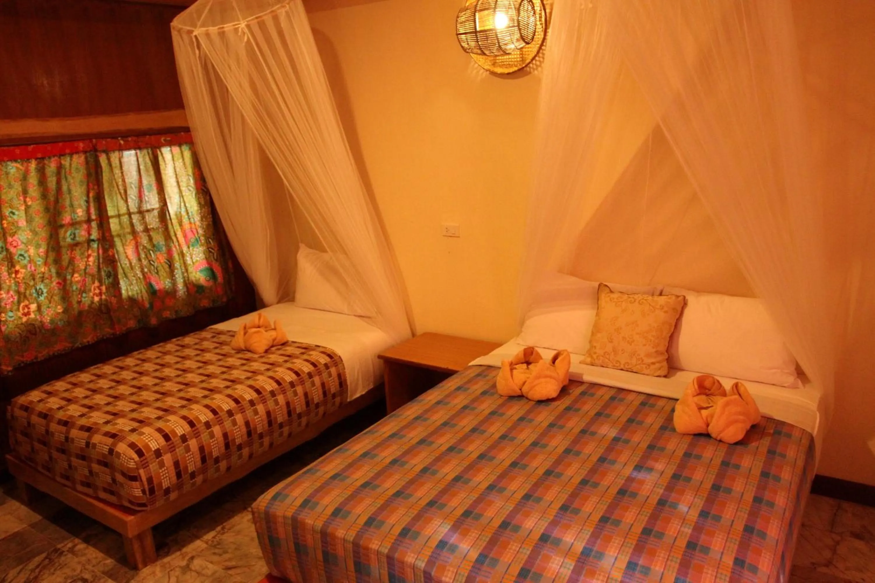 Bed in Longtail Beach Resort