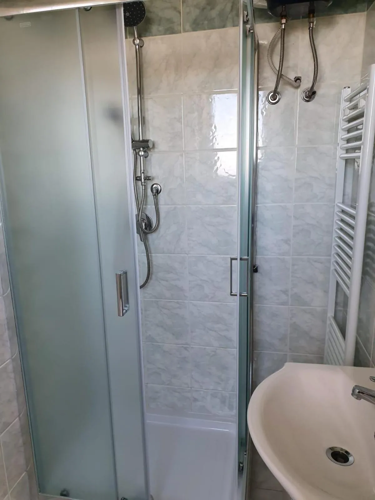 Shower in Camere Santa Rita
