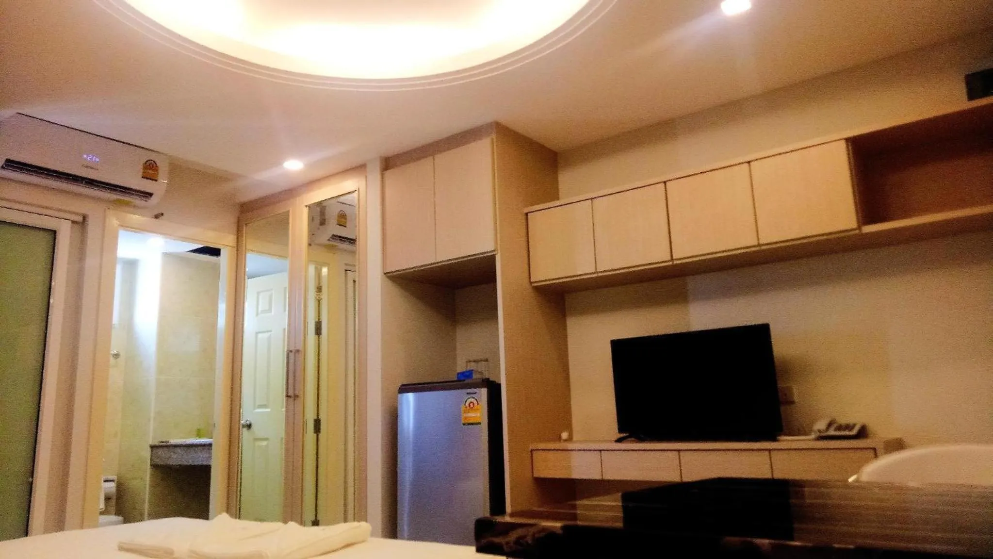 Bed in B-your home Hotel Don Mueang Airport Bangkok 如你家酒店
