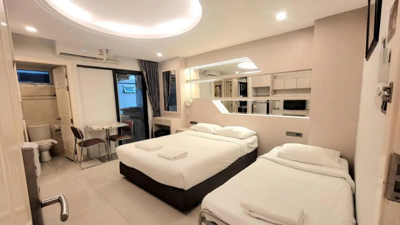 Bed in B-your home Hotel Don Mueang Airport Bangkok 如你家酒店
