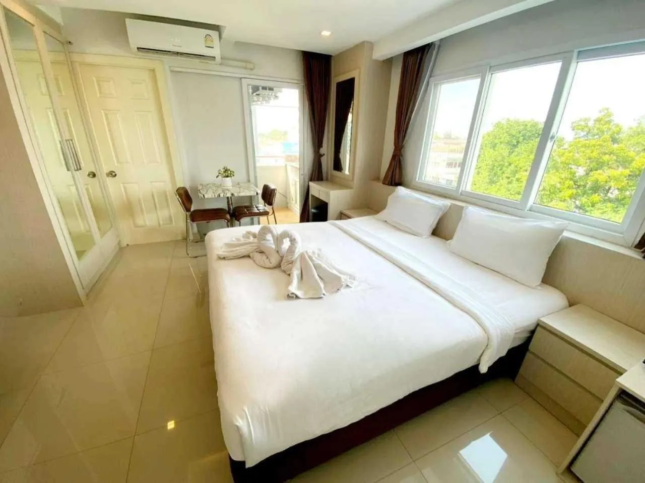 Bed in B-your home Hotel Don Mueang Airport Bangkok 如你家酒店