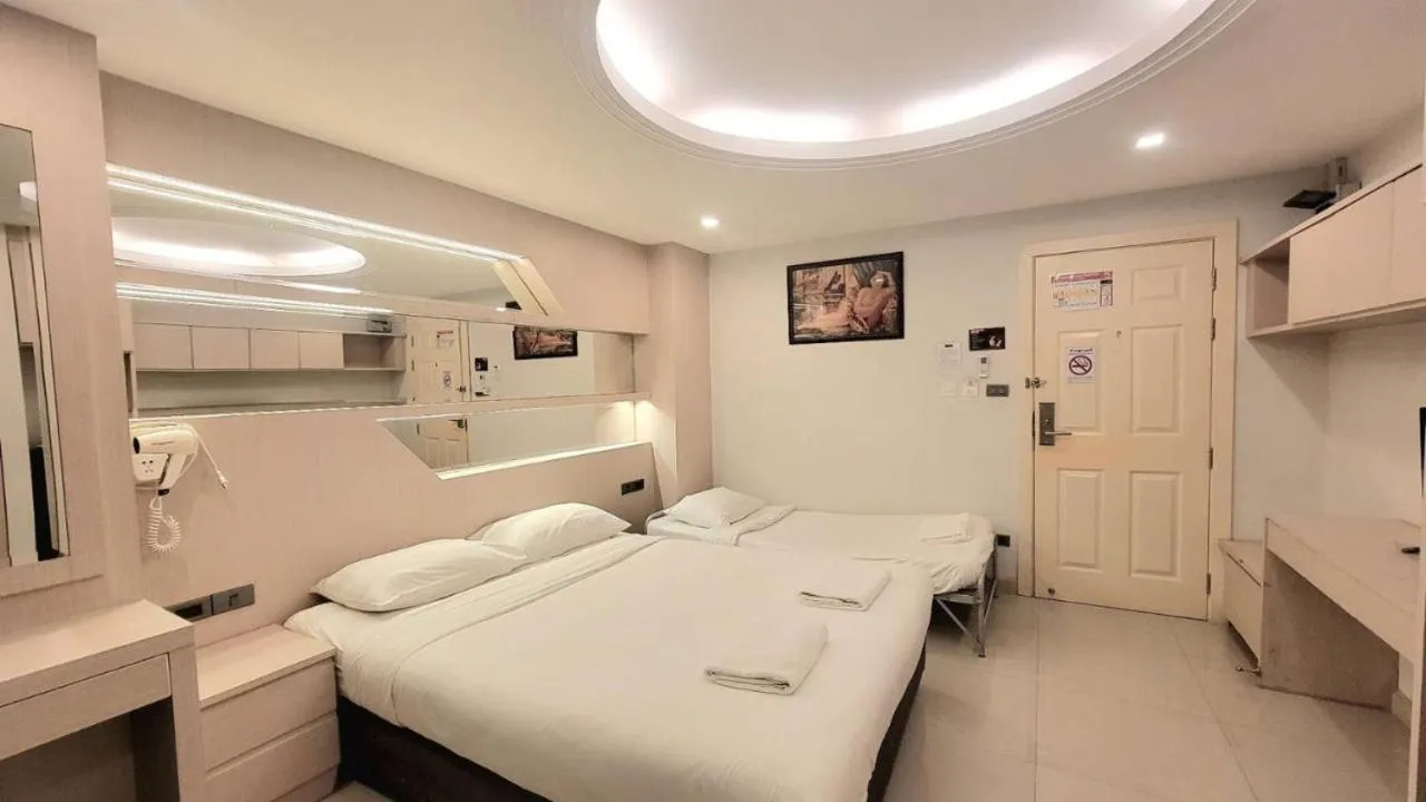 Bed in B-your home Hotel Don Mueang Airport Bangkok 如你家酒店