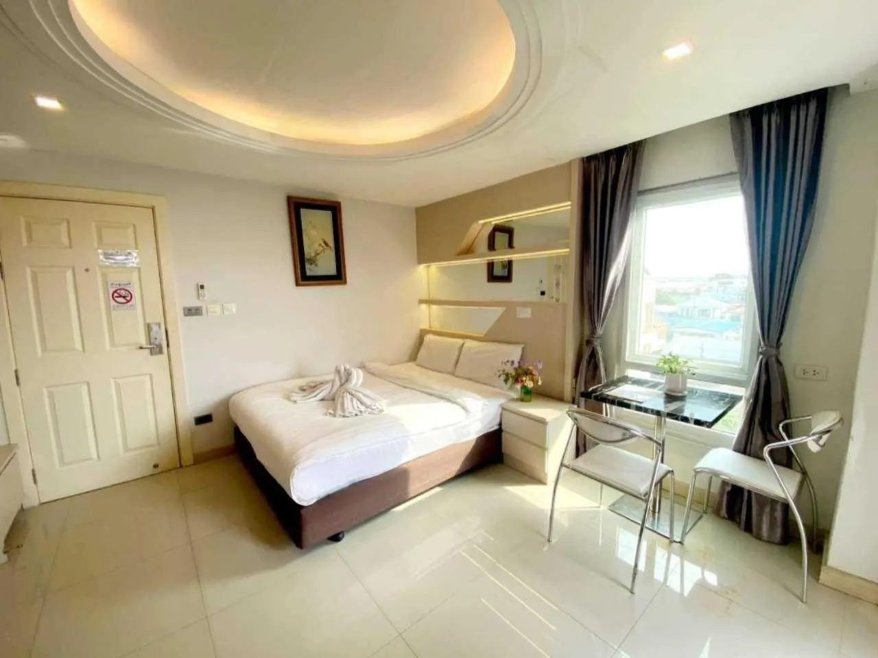 Bed in B-your home Hotel Don Mueang Airport Bangkok 如你家酒店