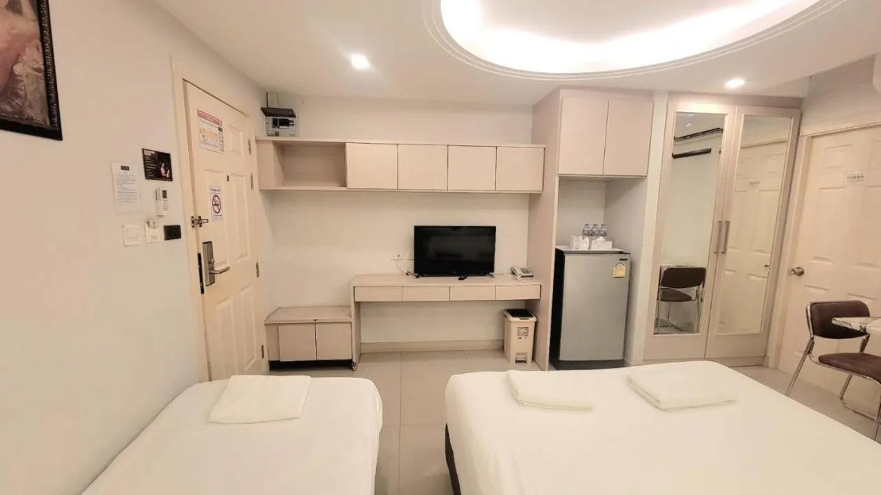 Bed in B-your home Hotel Don Mueang Airport Bangkok 如你家酒店