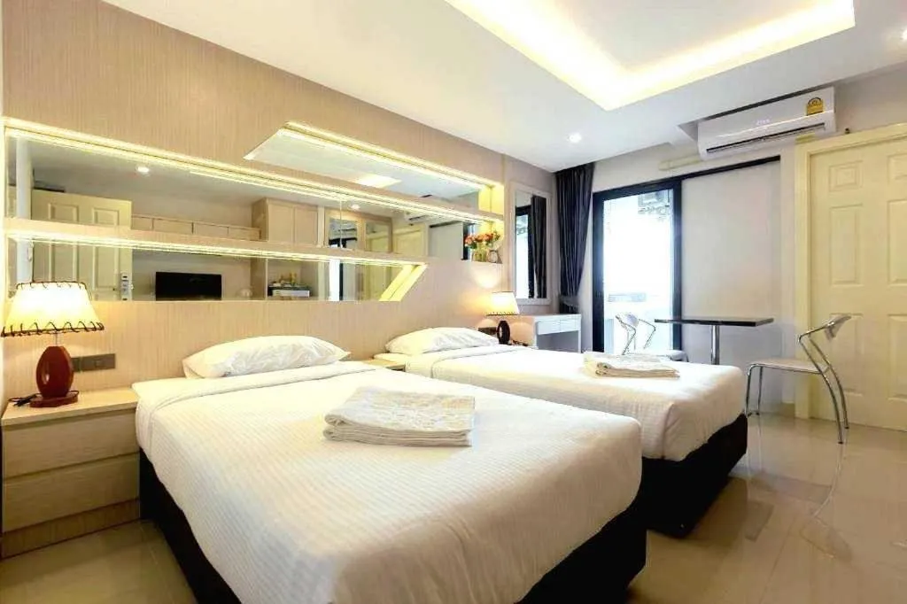 Bed in B-your home Hotel Don Mueang Airport Bangkok 如你家酒店