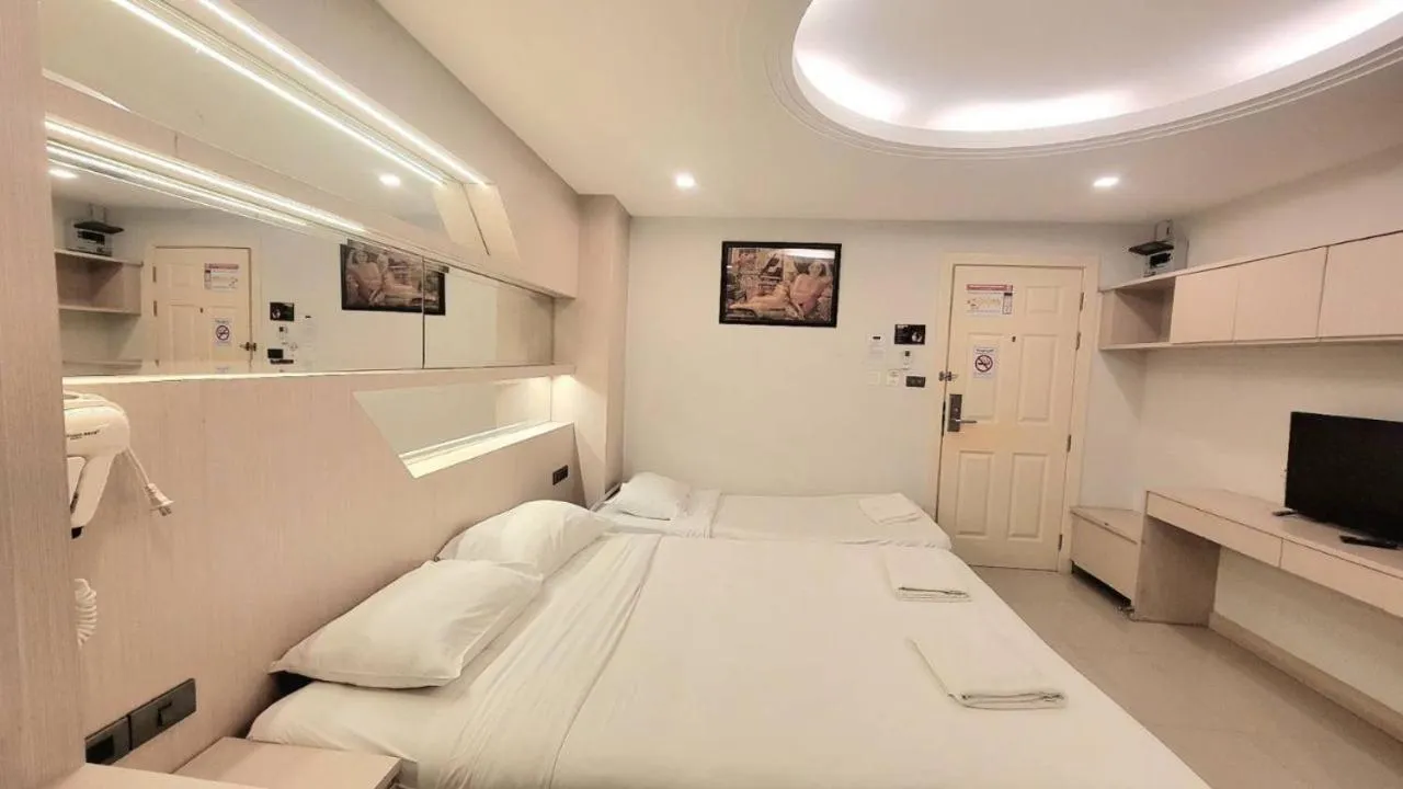 Bed in B-your home Hotel Don Mueang Airport Bangkok 如你家酒店